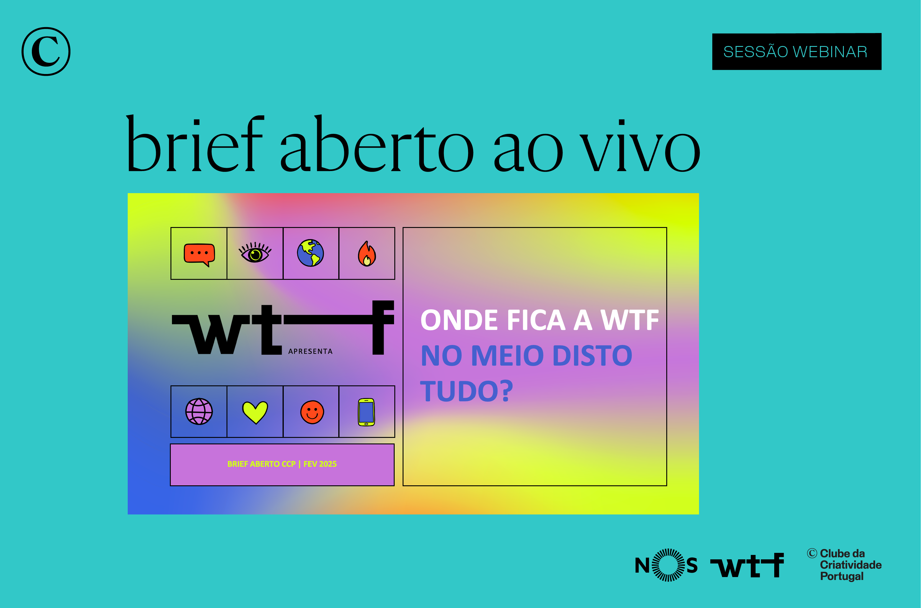 2025 Já podes rever o Brief Aberto ao vivo NOS/WTF