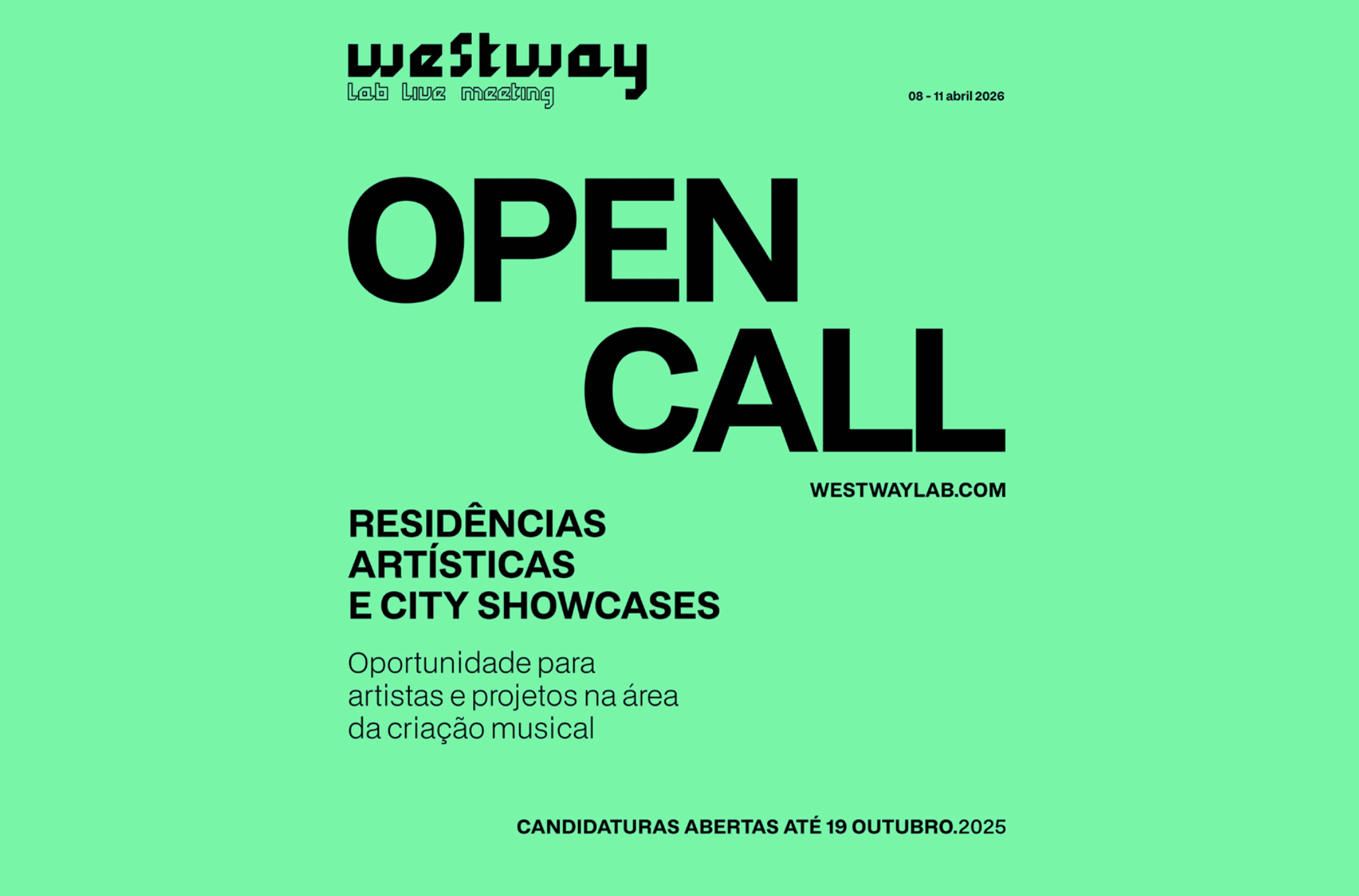 Open Call Westway LAB