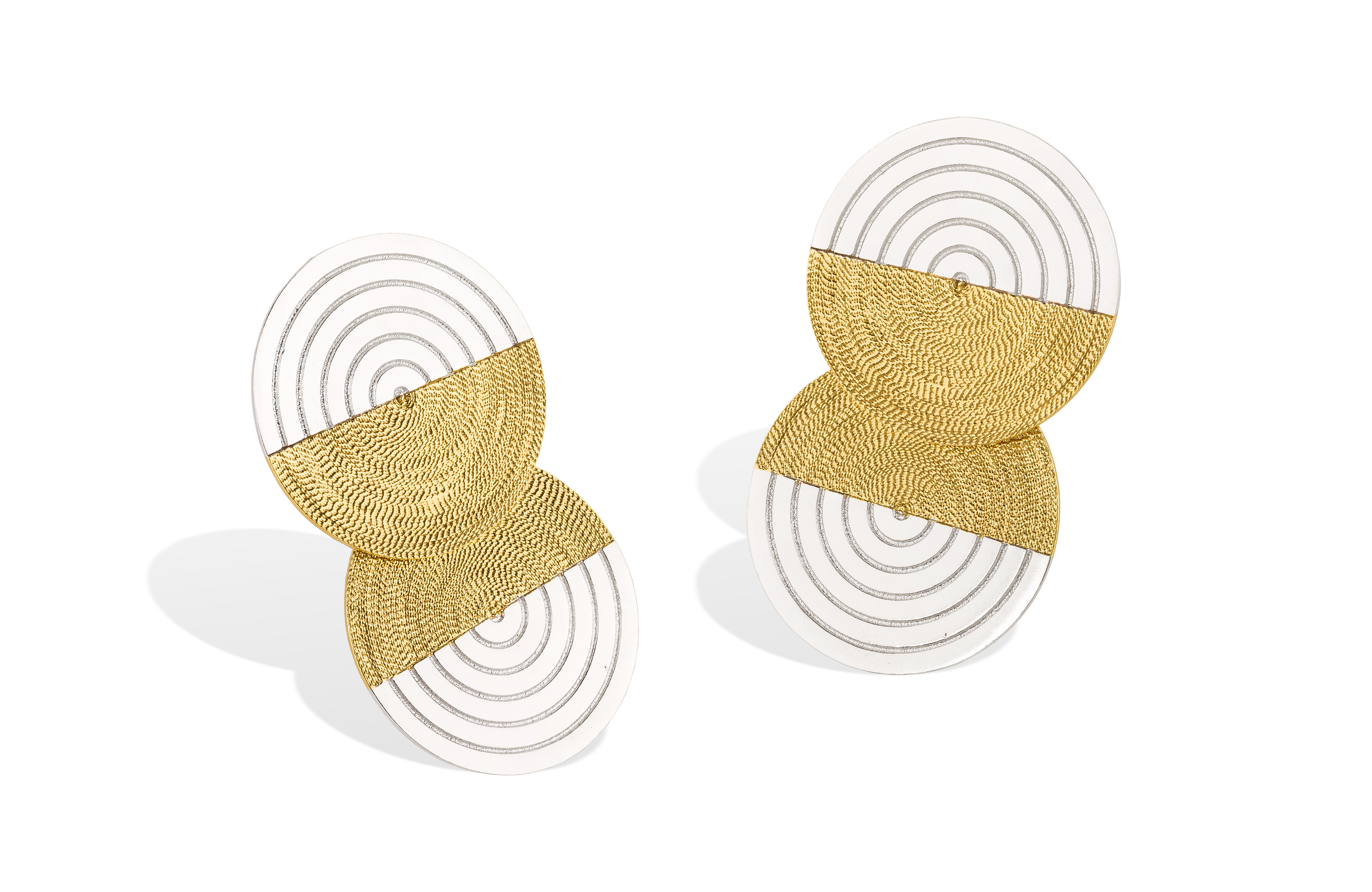 Centric articulated earrings  CTR-STD6