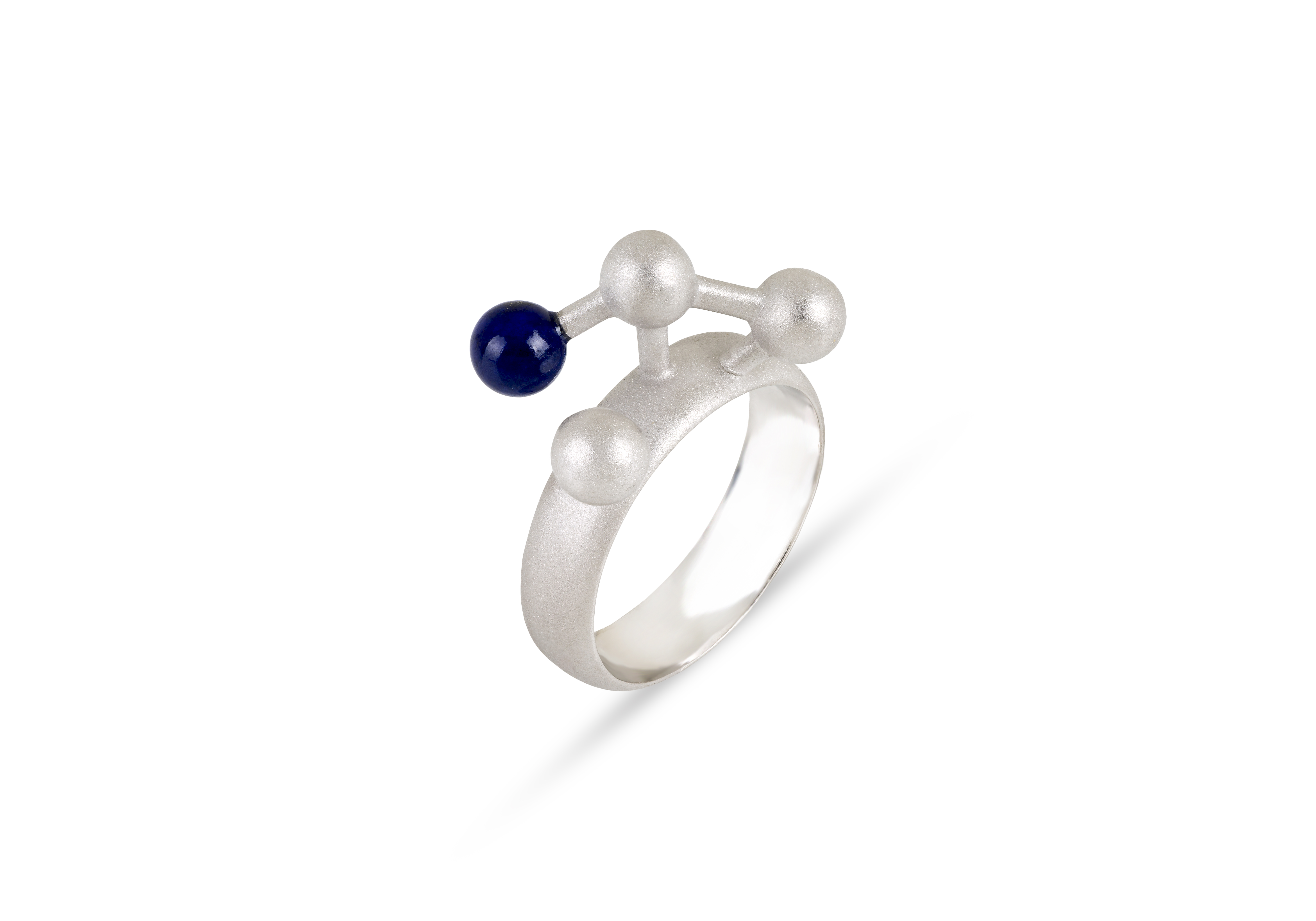 Grafo ring with lapis lazuli GRF-RNG-PEQ1