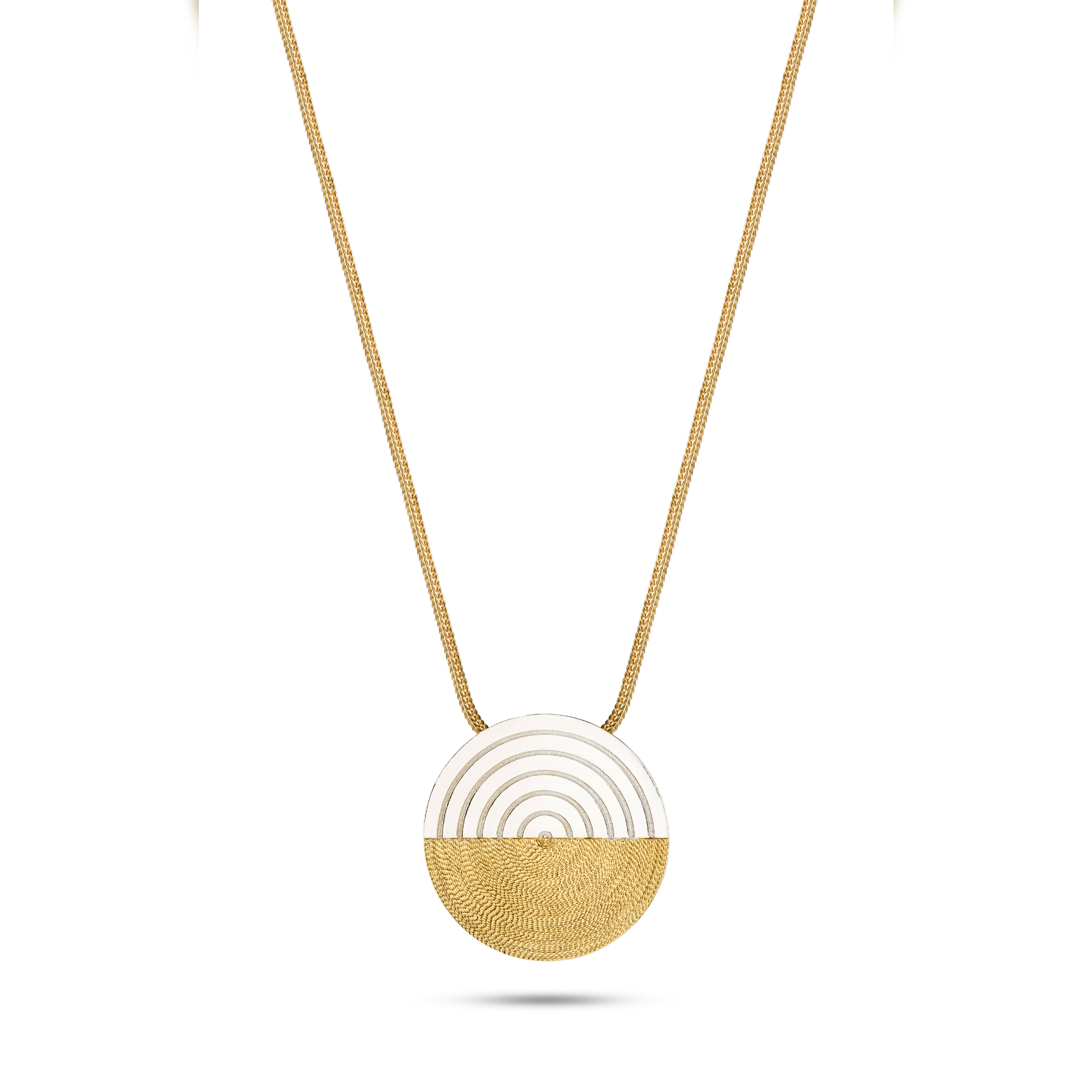 Centric Disc Necklace CTR-NEK4