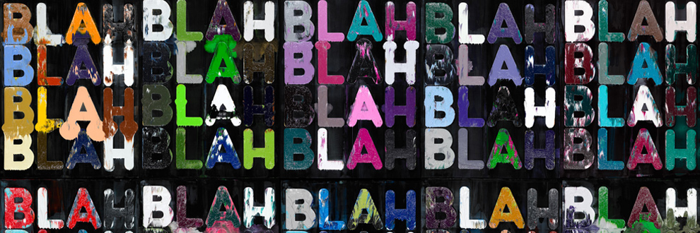 MEL BOCHNER: SE A COR MUDA