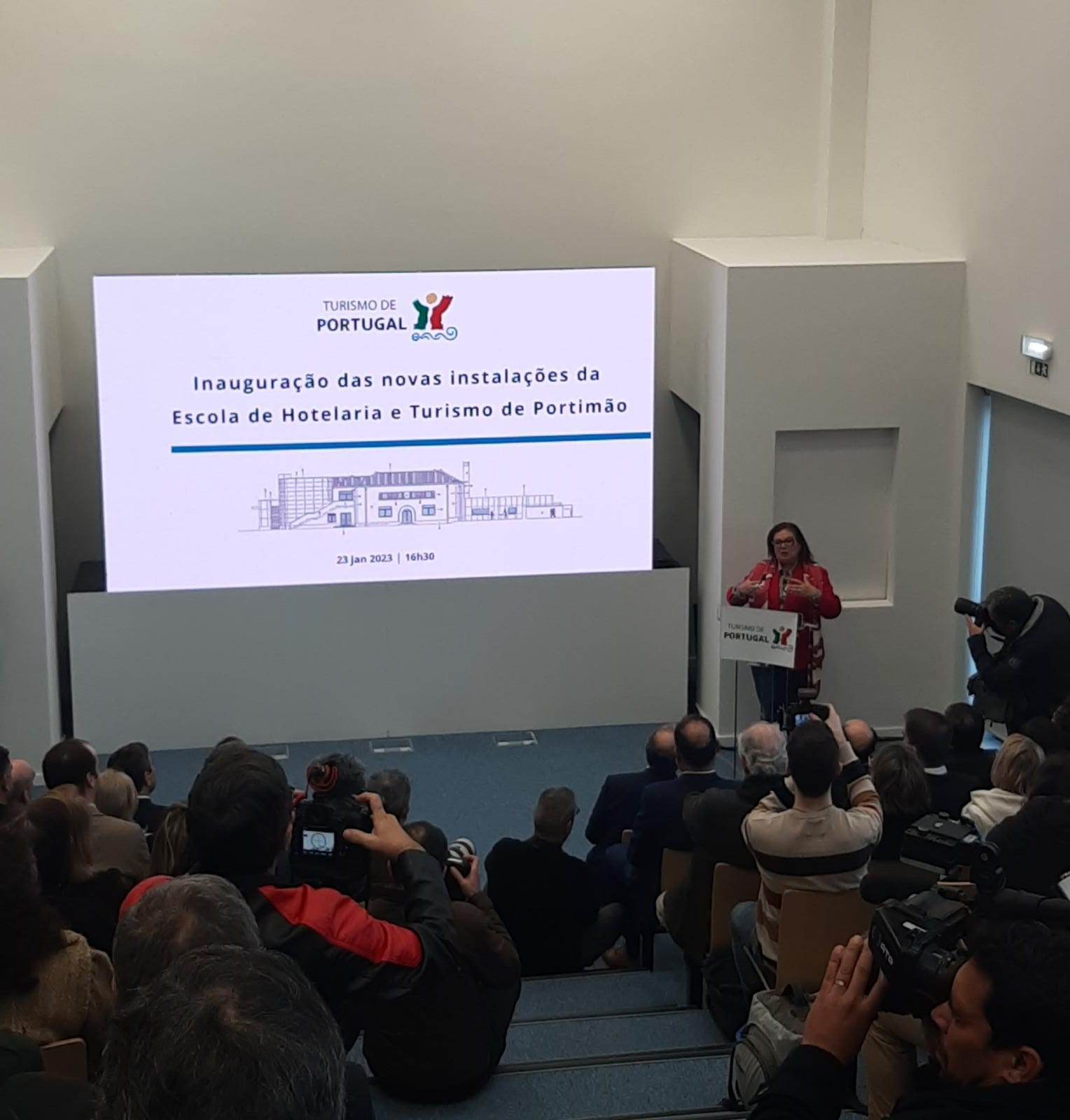 Inauguração da nova Escola de Hotelaria e Turismo de Portimão