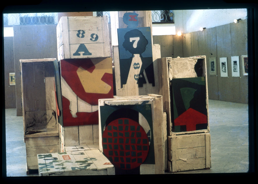 Obras de JG | Instalação do Museu de Luanda, 1968