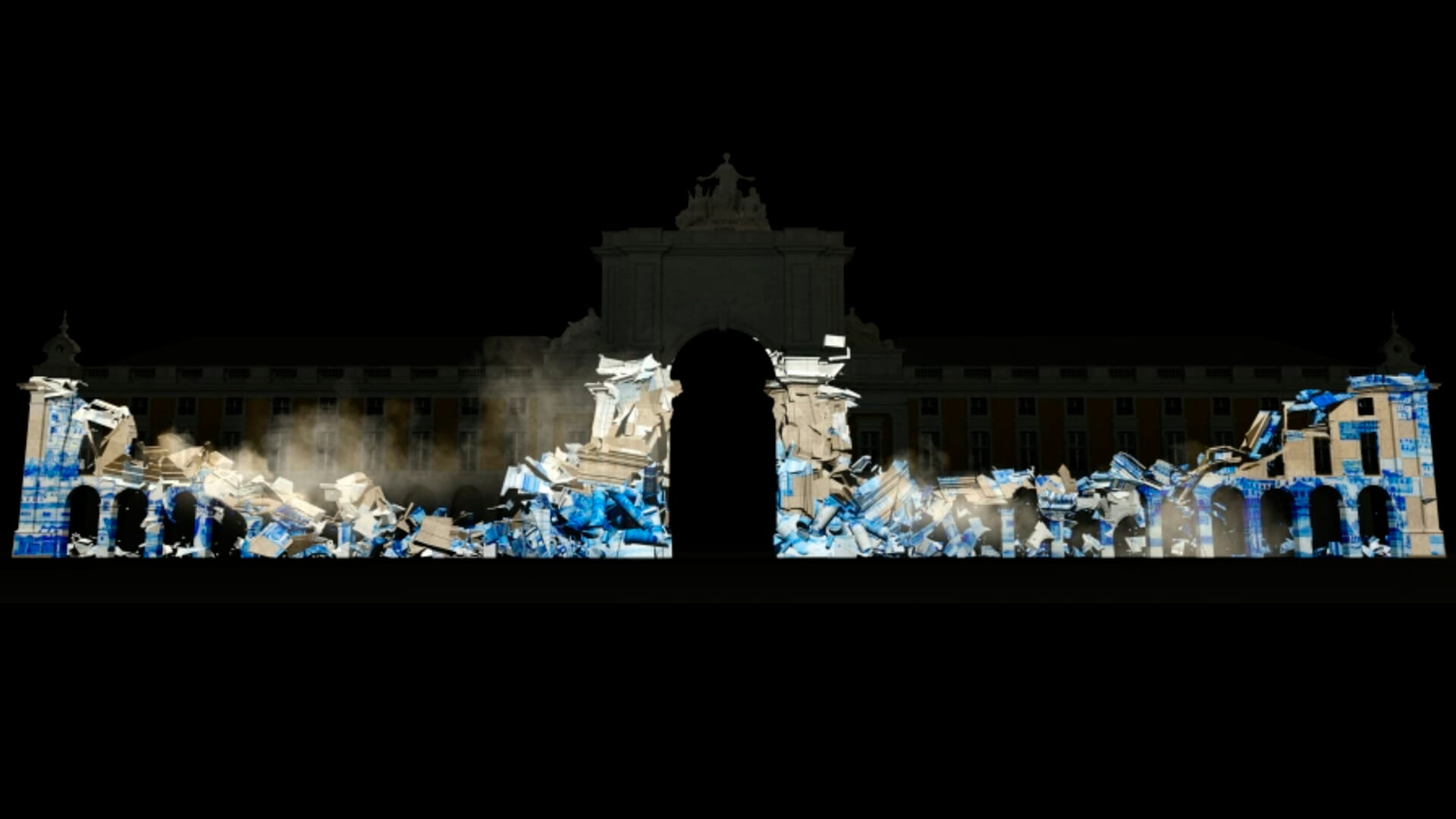 Praça dos Cidadãos - Video Mapping