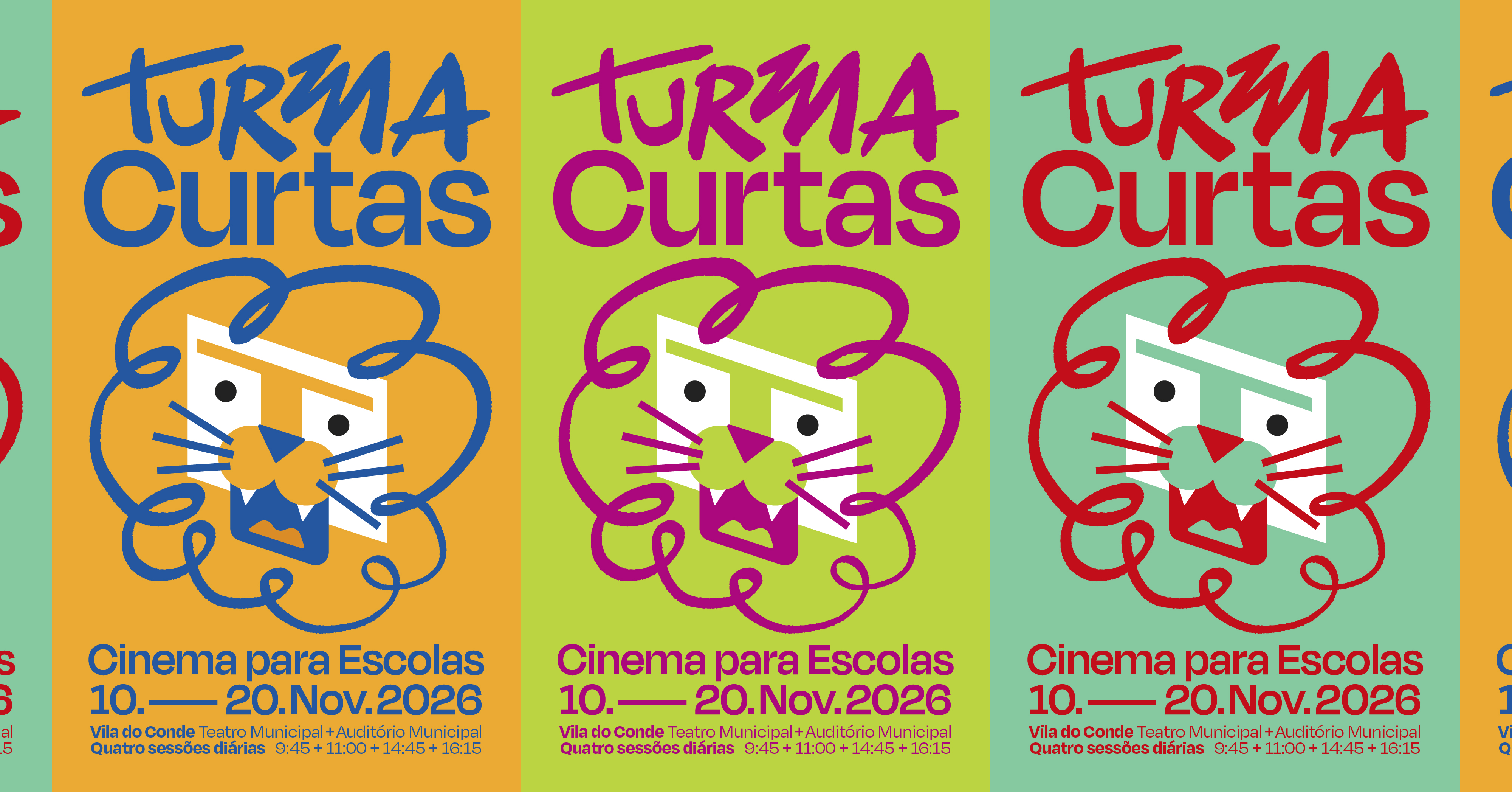 Turma Curtas - 2026 - Programa