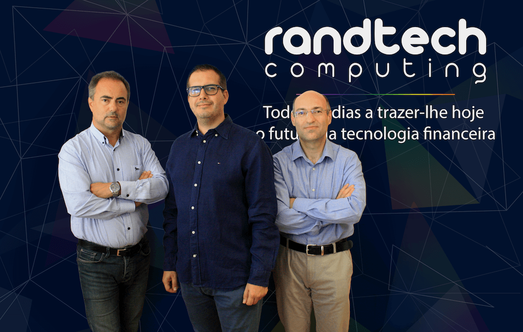 Direção da RandTech Computing: Jorge Oliveira, Rui Teixeira e Vitor Amorim