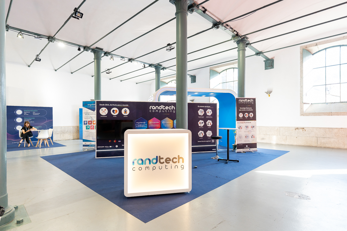 Stand da RandTech Computing no 3º FNS