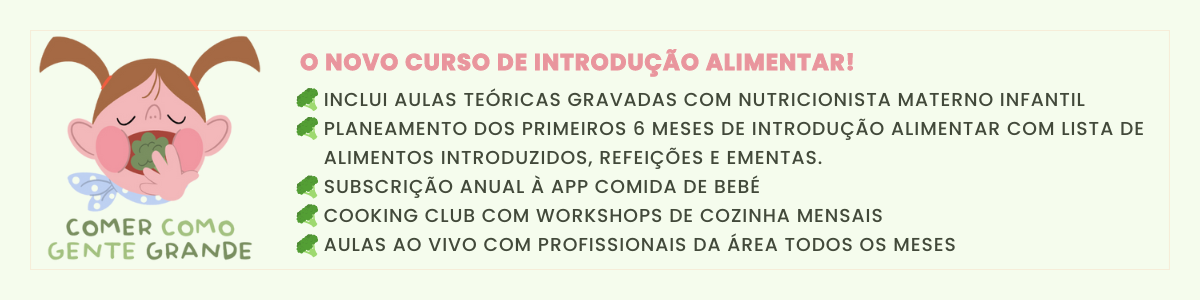 curso de introdução alimentar