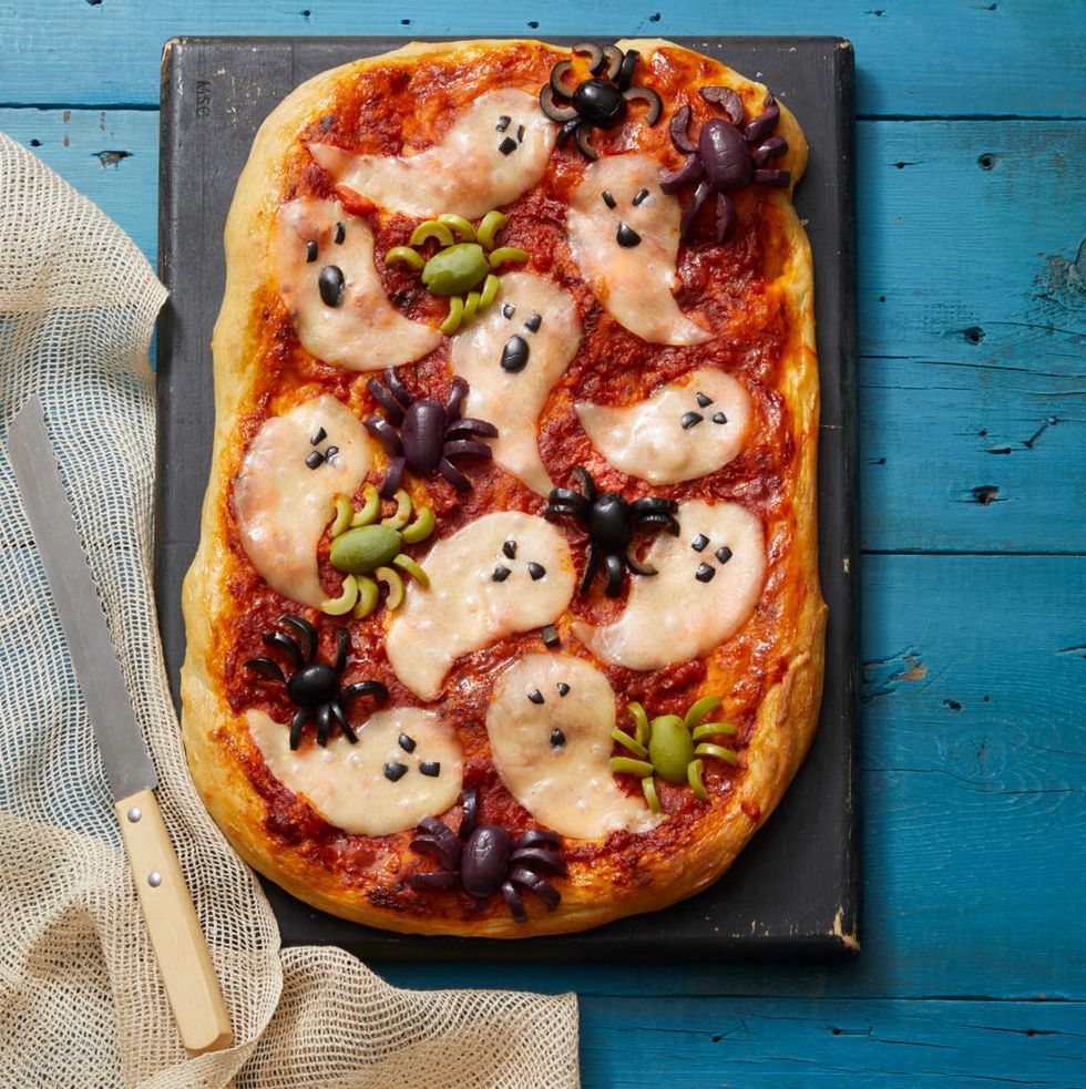 pizza de fantasmas