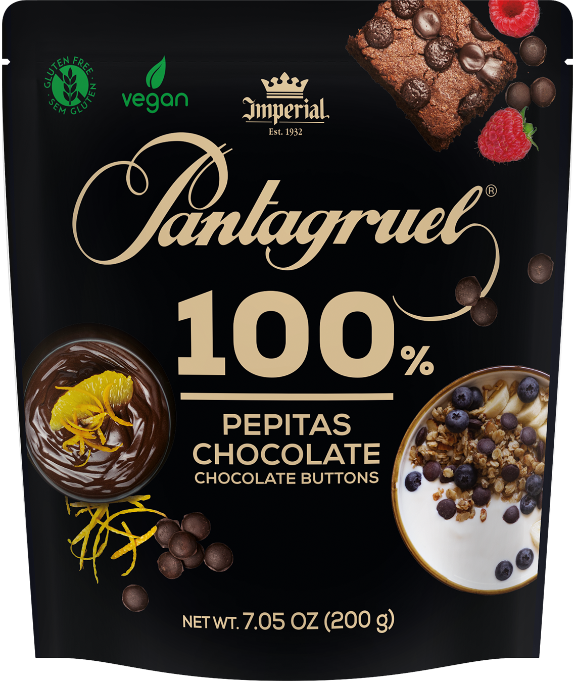 100. Pepitas de Chocolate 100%