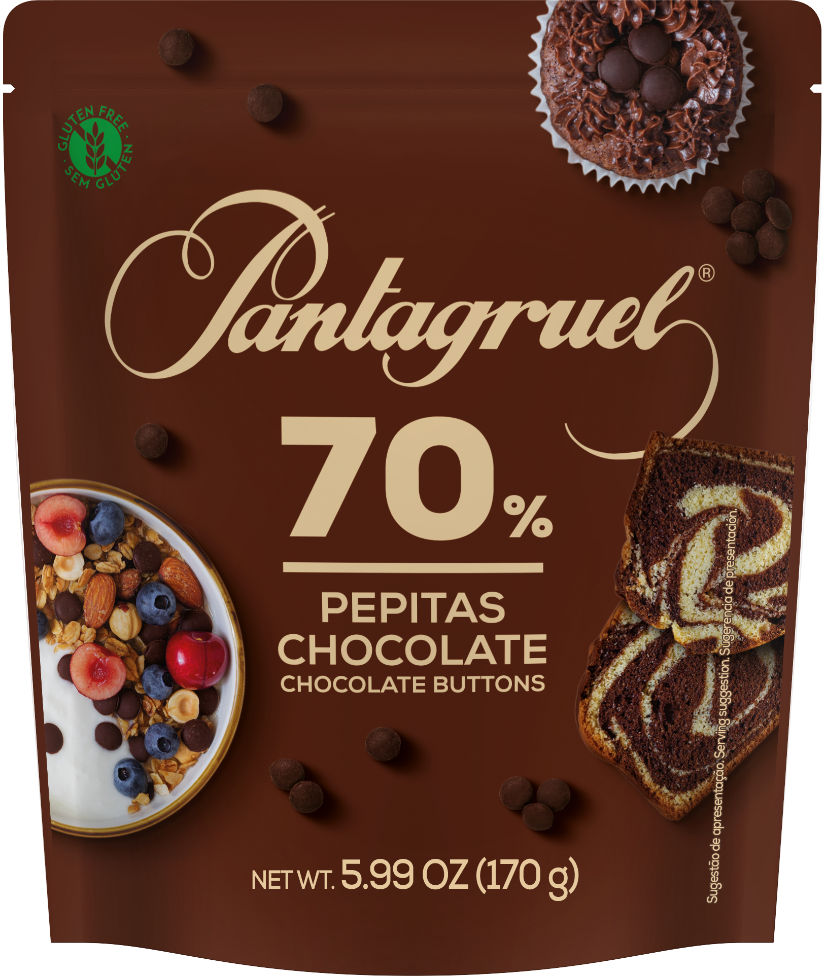 101. Pepitas de Chocolate 70%