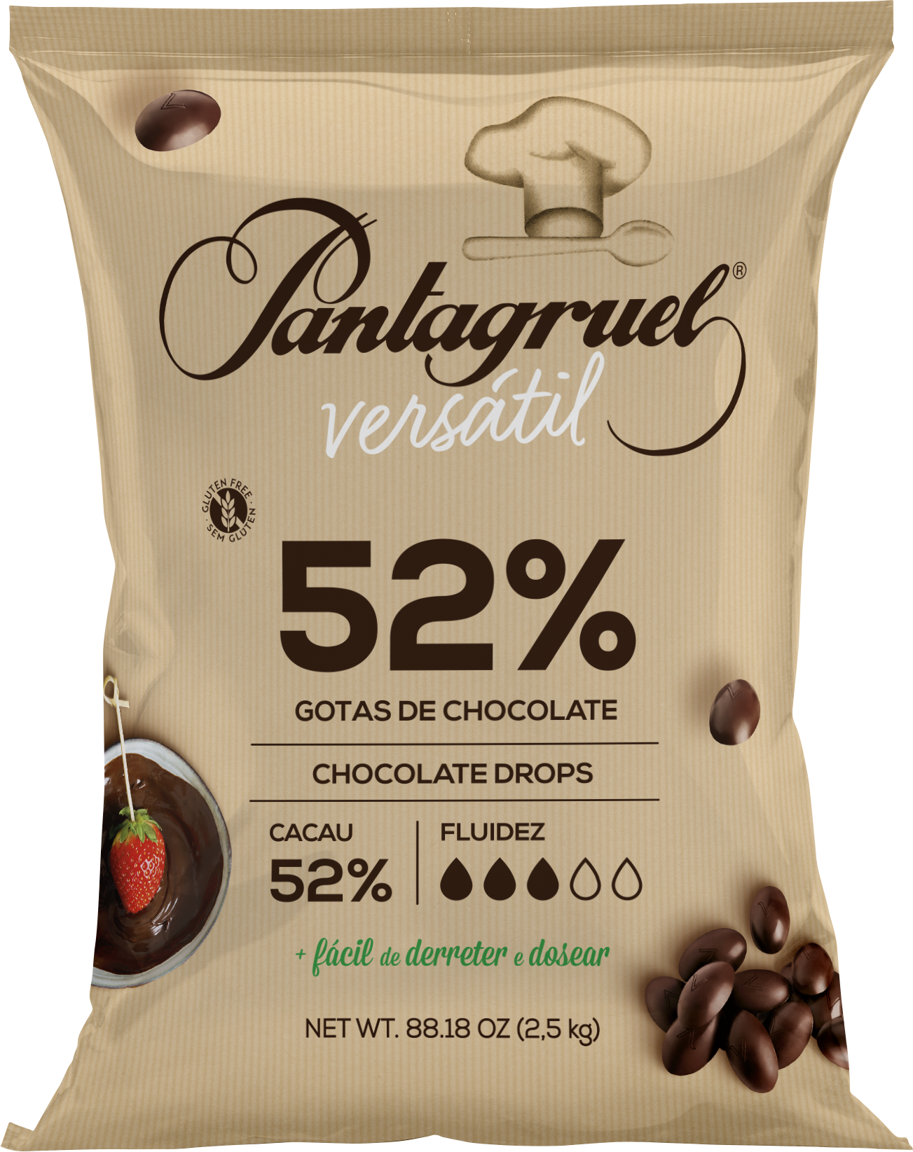 101. Gotas de Chocolate 52%