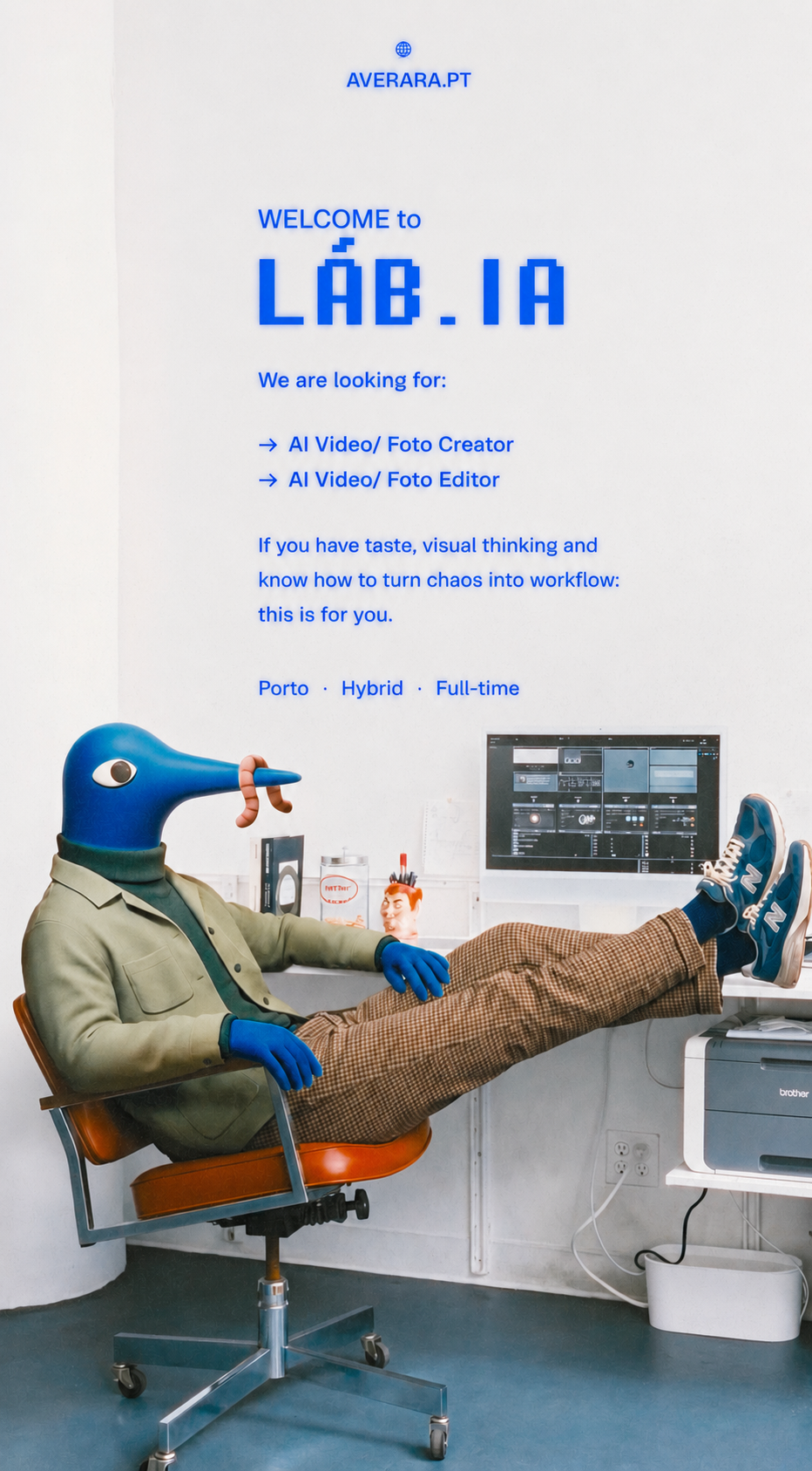A Ave Rara está a recrutar | AI Audiovisual Enthusiasts