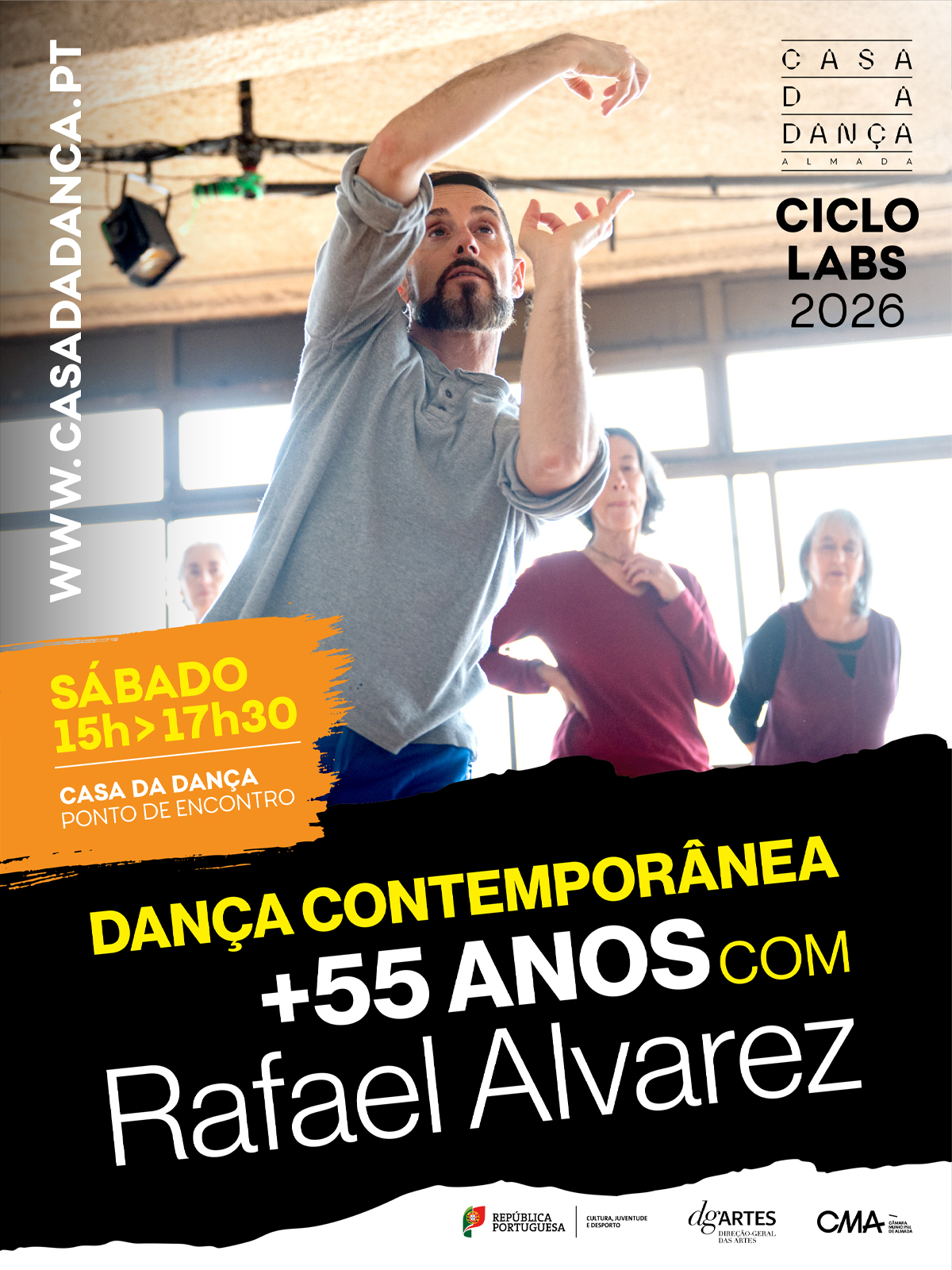 Imagem de [Últimas Vagas] Lab Dança Contemporânea +55 Anos