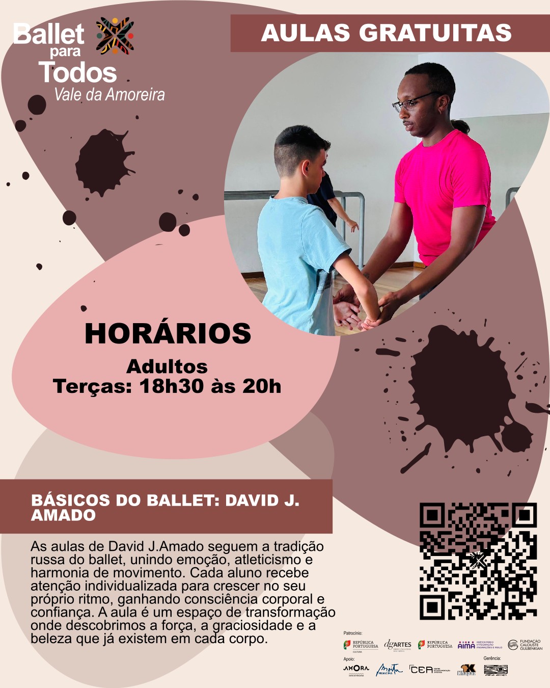 BALLET GRATUITO às terças | Ballet para Todos