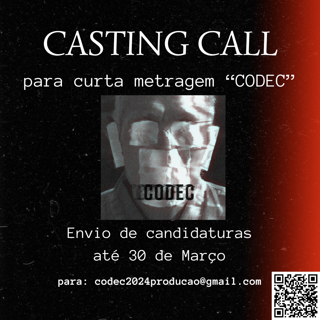 Classificado - Casting Call - Codec