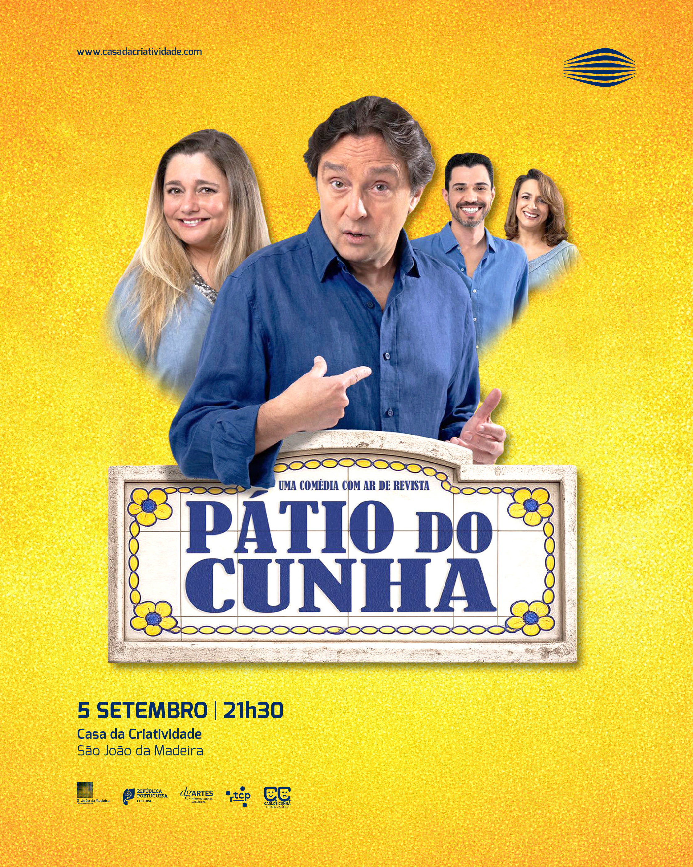 Imagem de Pátio do Cunha, com Carlos Cruz