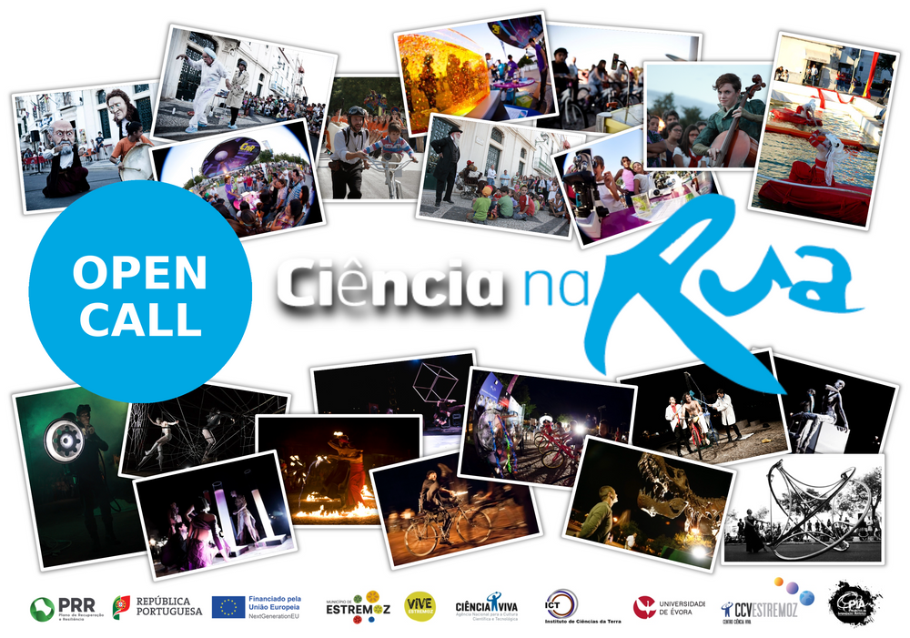 OPEN CALL CIÊNCIA NA RUA Festival Internacional de Ciência e Arte | ESTREMOZ, Portugal