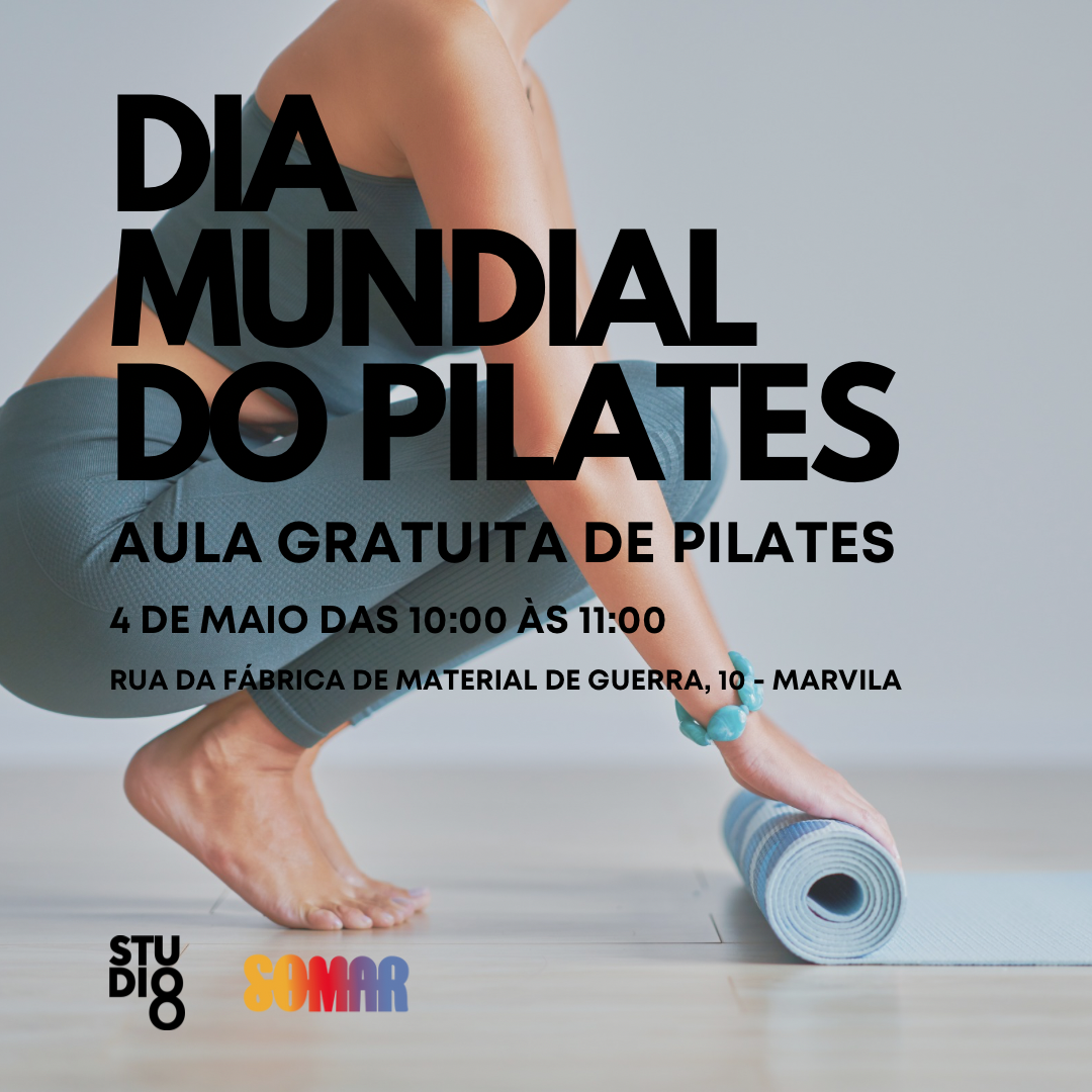 Classificado - Aula Gratuita de Pilates - Dia Mundial do Pilates