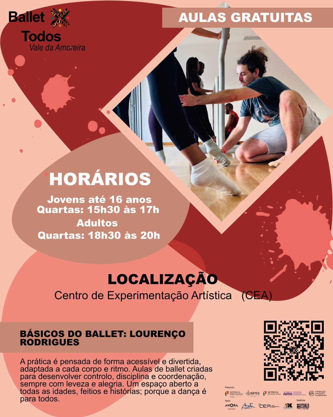 BALLET GRATUITO nas quartas | Ballet para Todos