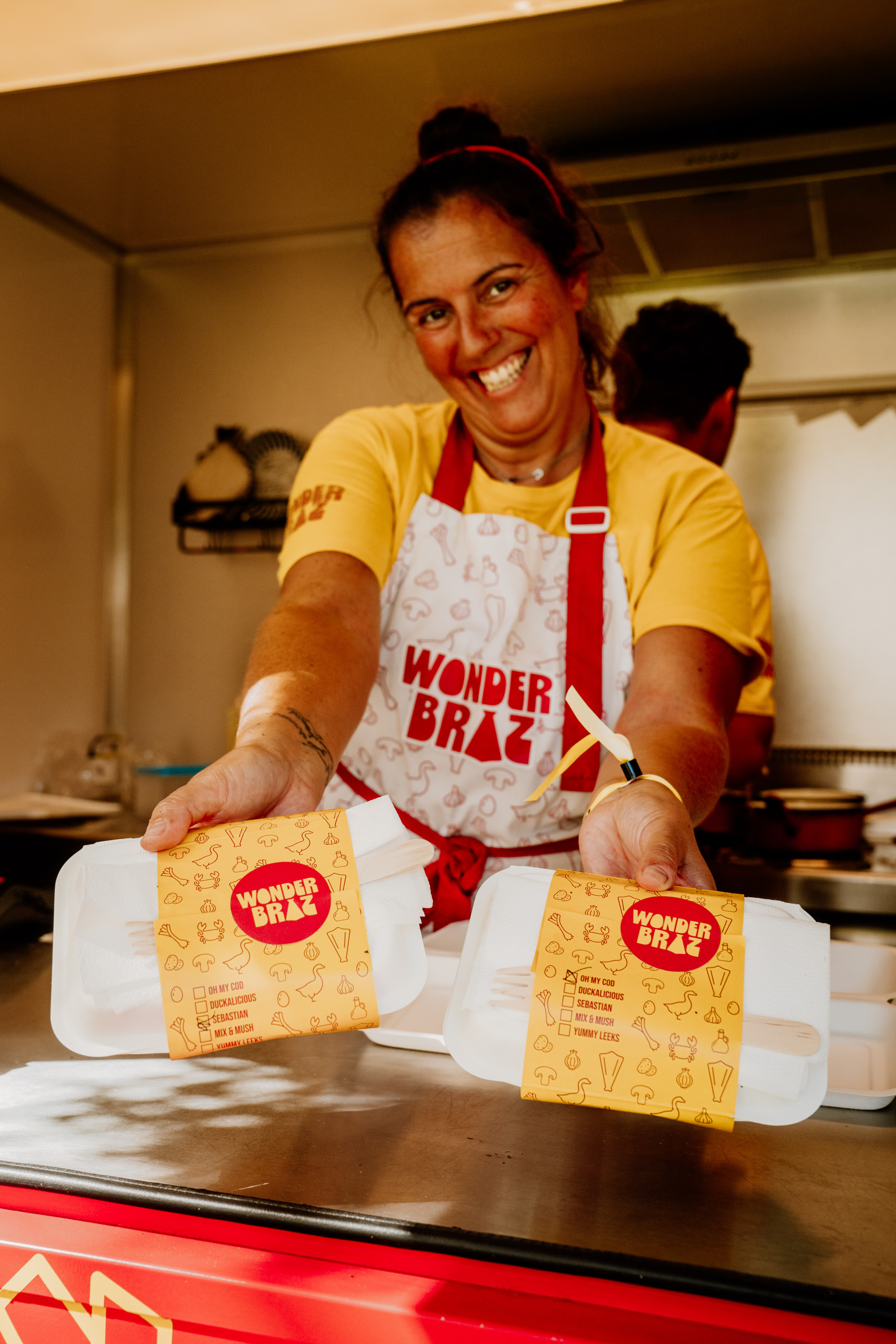 Pato, caranguejo e cogumelos: é tudo à "Wonder Braz" nesta food truck