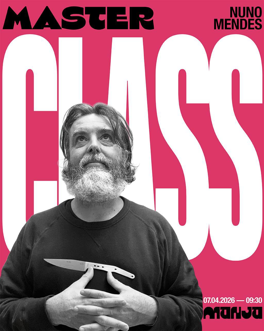 Masterclass: Conversa e almoço com Nuno Mendes