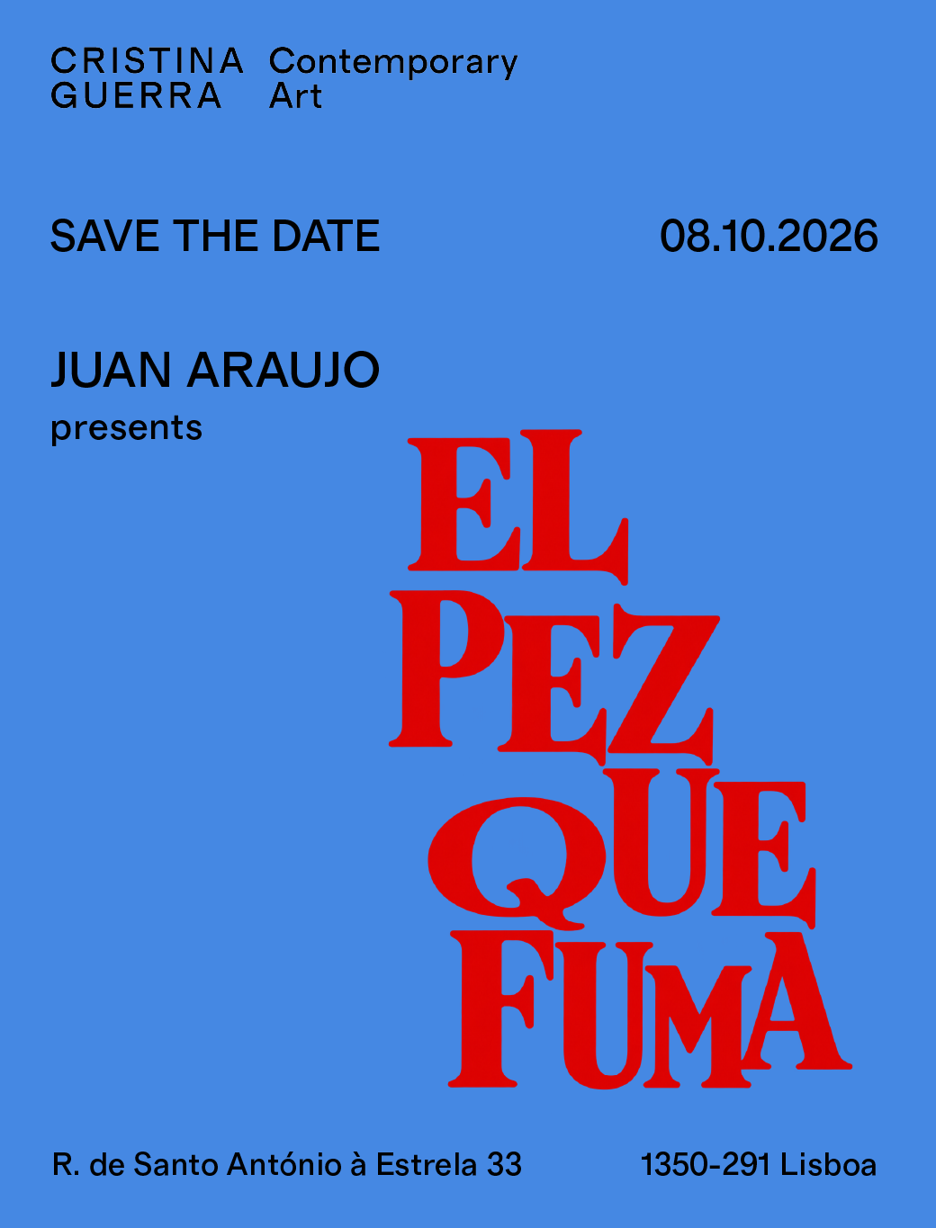 Juan Araujo - Exposição individual