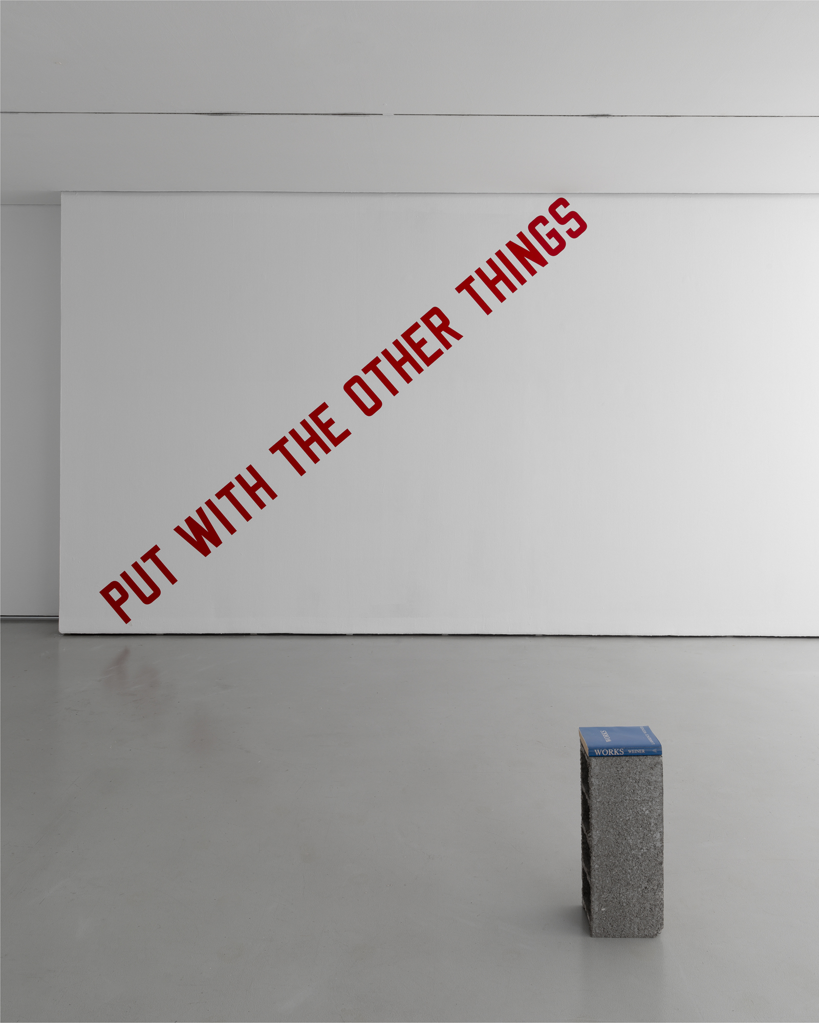 Lawrence Weiner Tribute