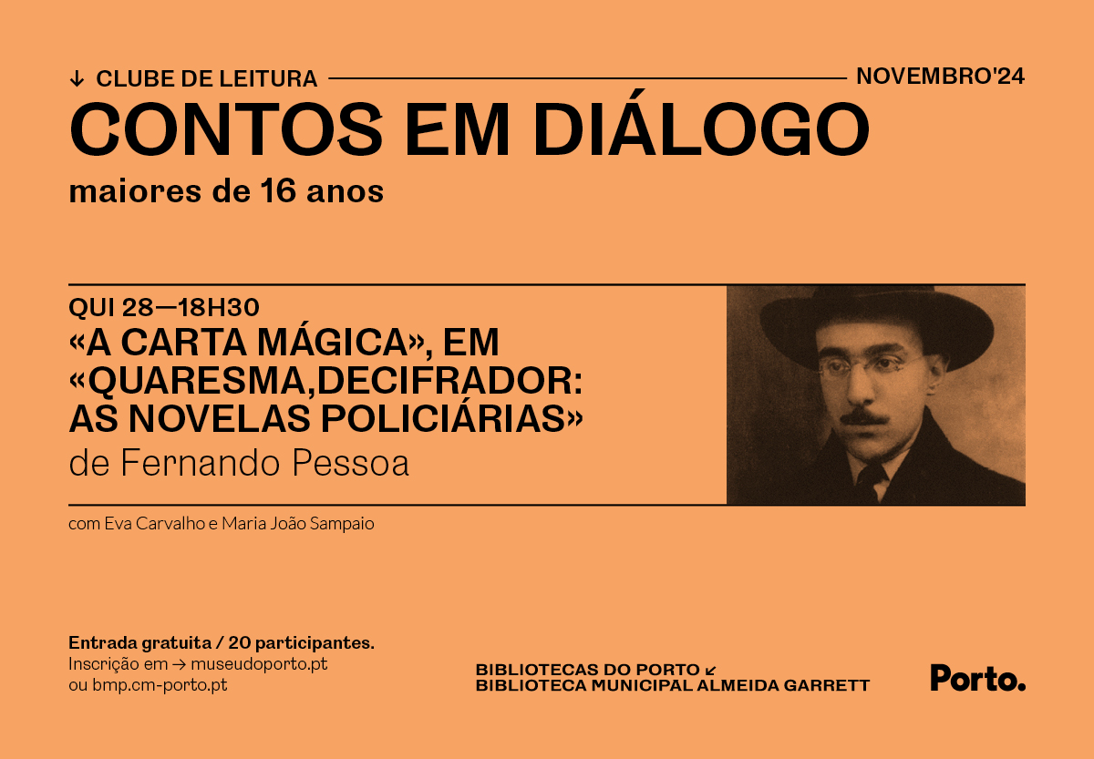 CLUBE DE LEITURA — CONTOS EM DIÁLOGO — FERNANDO PESSOA