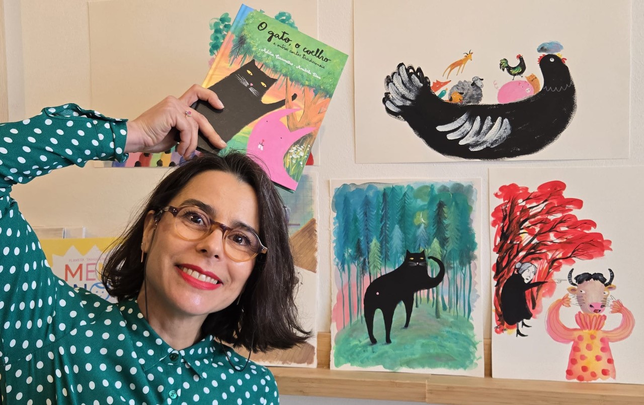 FEIRA DO LIVRO — ENCONTROS COM OFICINA — COMO NASCEM OS LIVROS? — O GATO, O COELHO E OUTROS CONTOS TRADICIONAIS