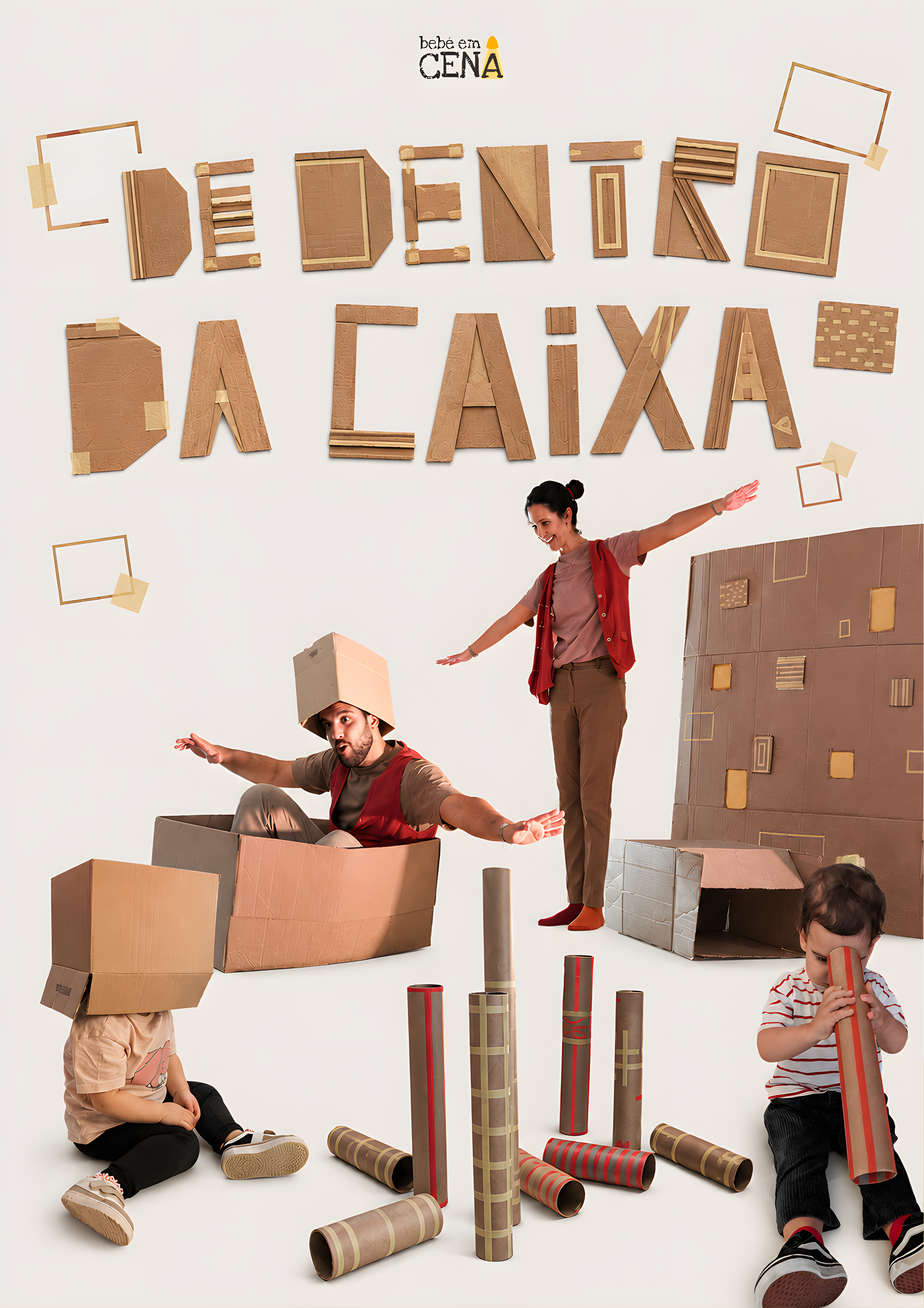 FEIRA DO LIVRO — BEBÉS — DENTRO DA CAIXA
