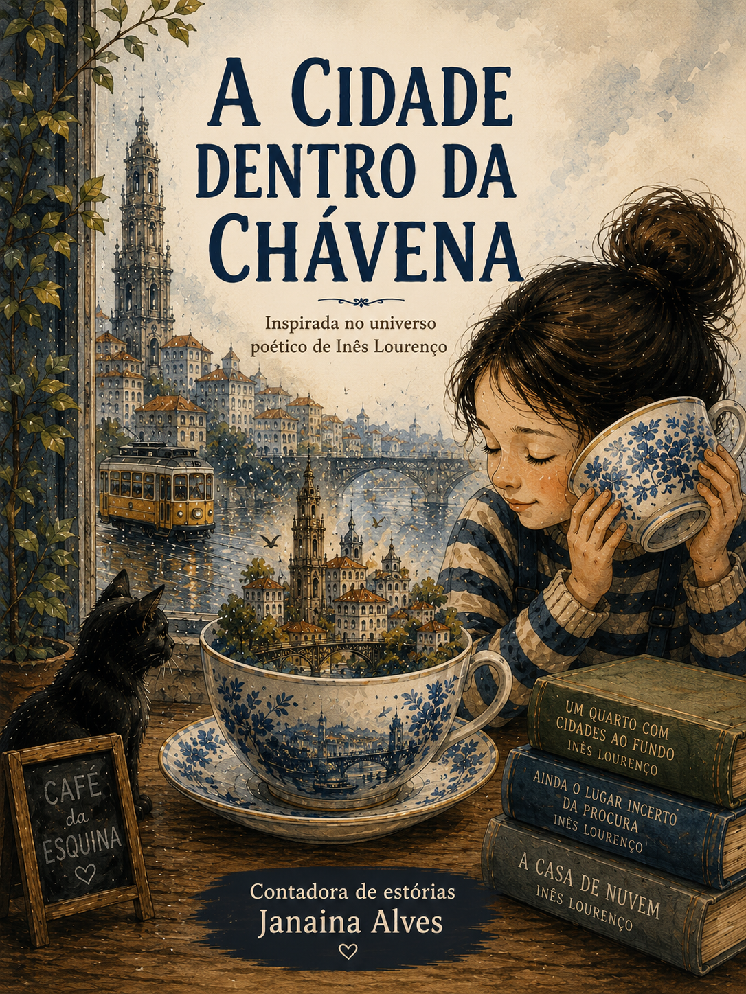 FEIRA DO LIVRO — HORA DO CONTO — A CIDADE DENTRO DA CHÁVENA