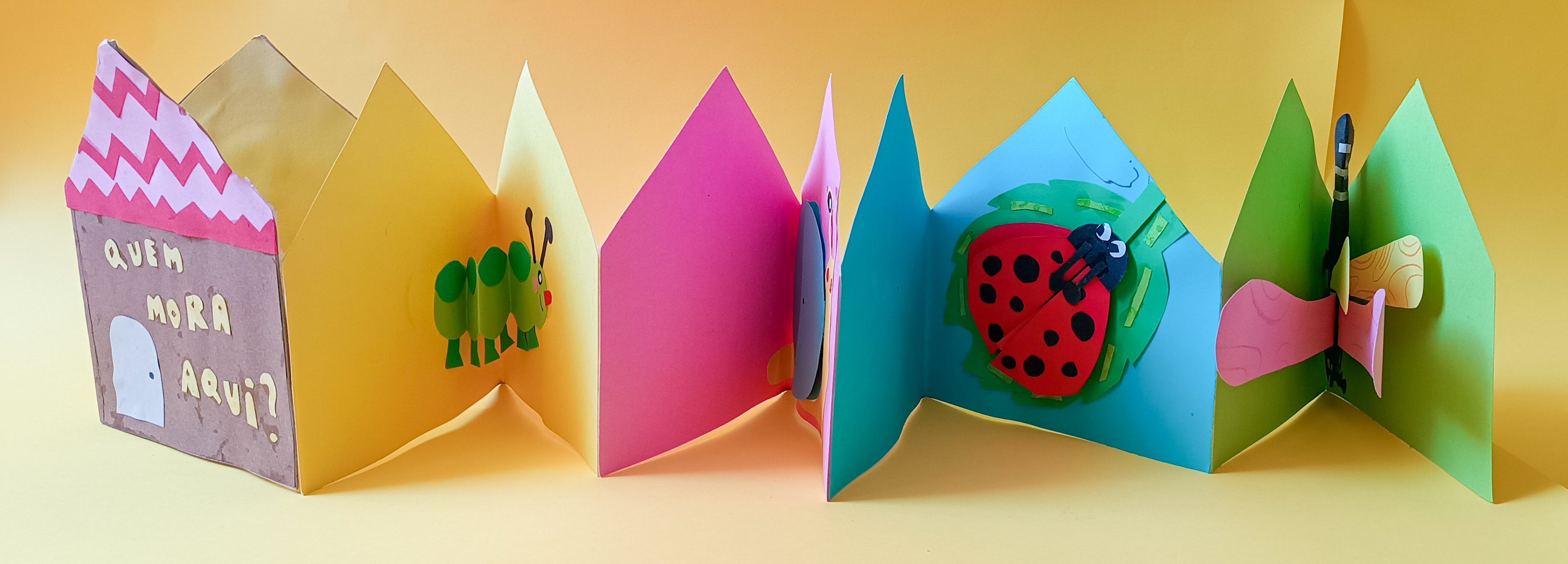 FEIRA DO LIVRO — OFICINA — LIVRO POP-UP: QUEM MORA AQUI?