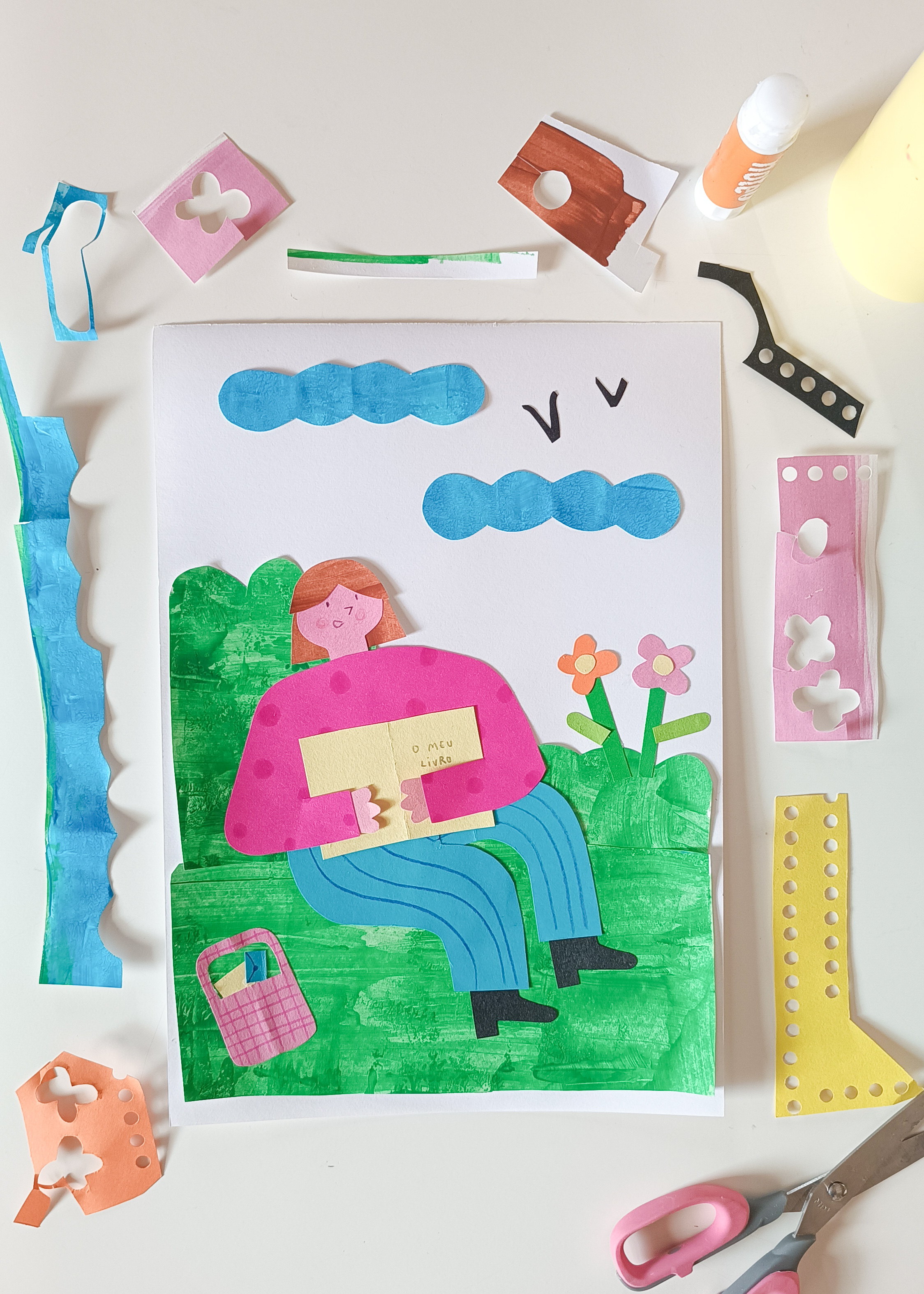 FEIRA DO LIVRO — OFICINA — TESOURAS PINTORAS: UM DIA NO PARQUE