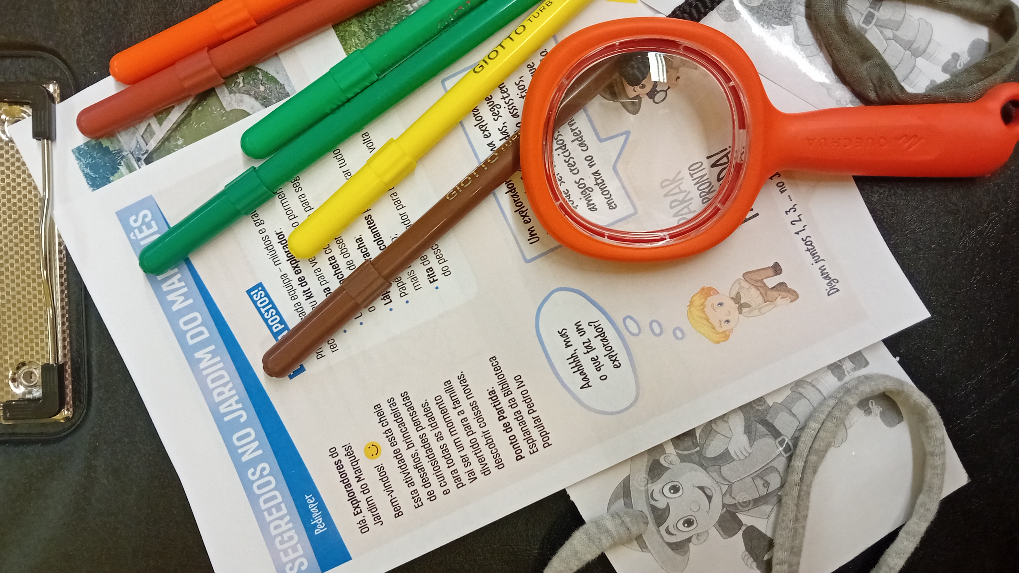 PEDIPAPER — SEGREDOS NO JARDIM DE MARQUÊS