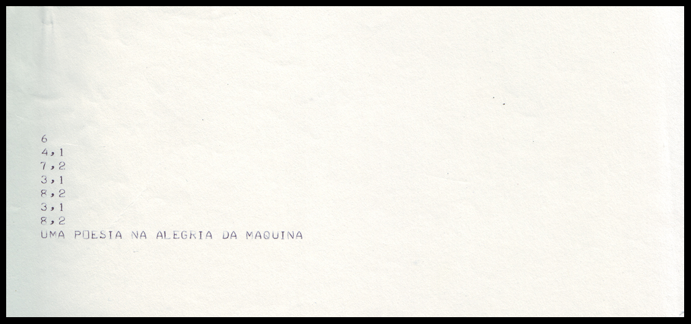 REMISTURAR O ARQUIVO — POESIA EXPERIMENTAL #5