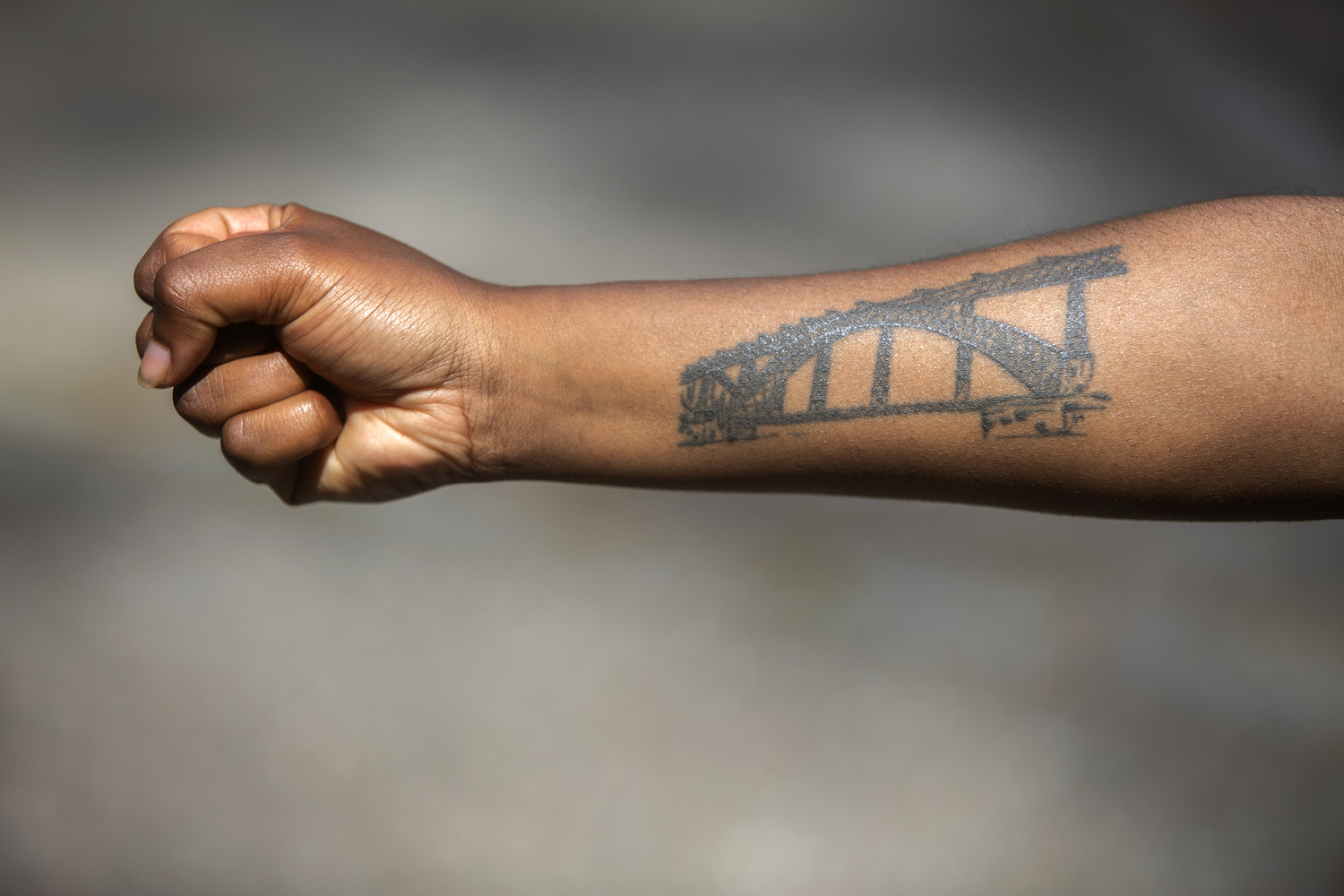 Tatuagem da ponte Dom Luís I, no Porto | @José Sérgio