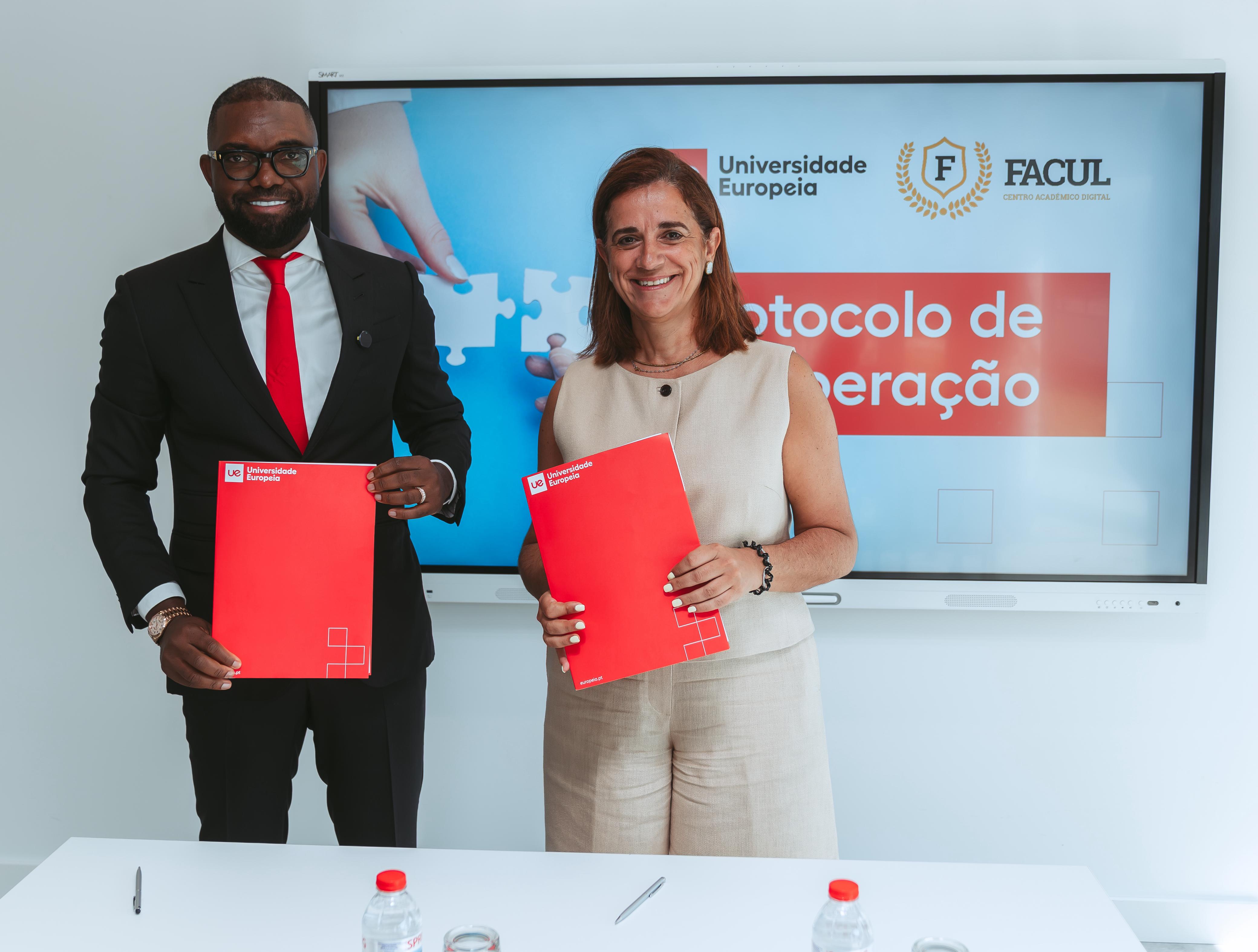 Angola oferta Universidade Europeia Grupo FACUL