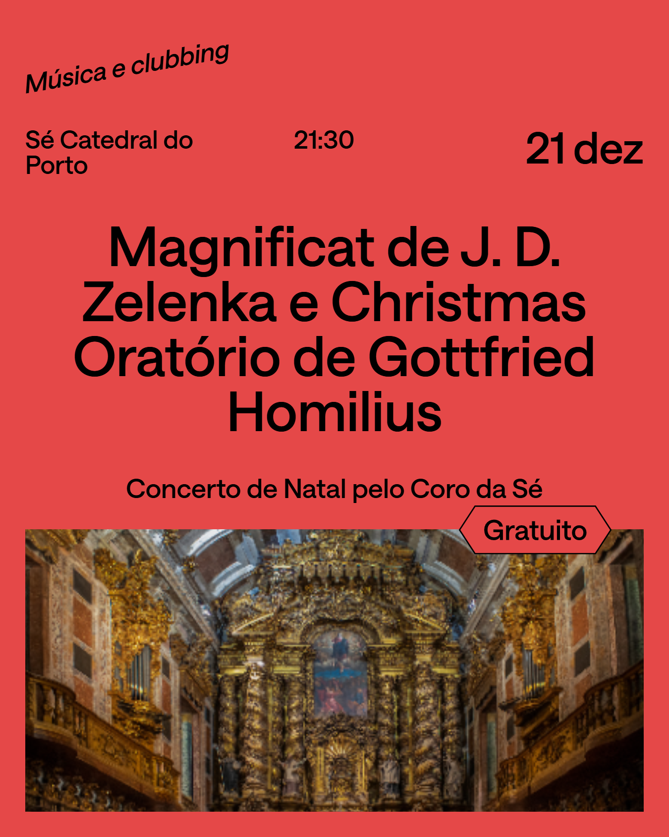 Concertos de Natal no Porto