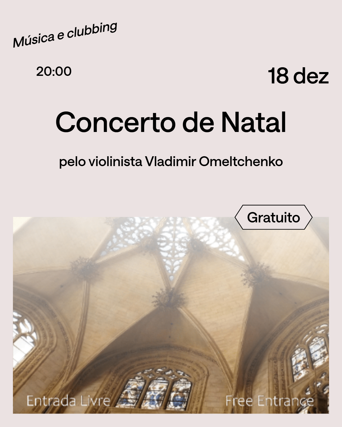 Concertos de Natal no Porto