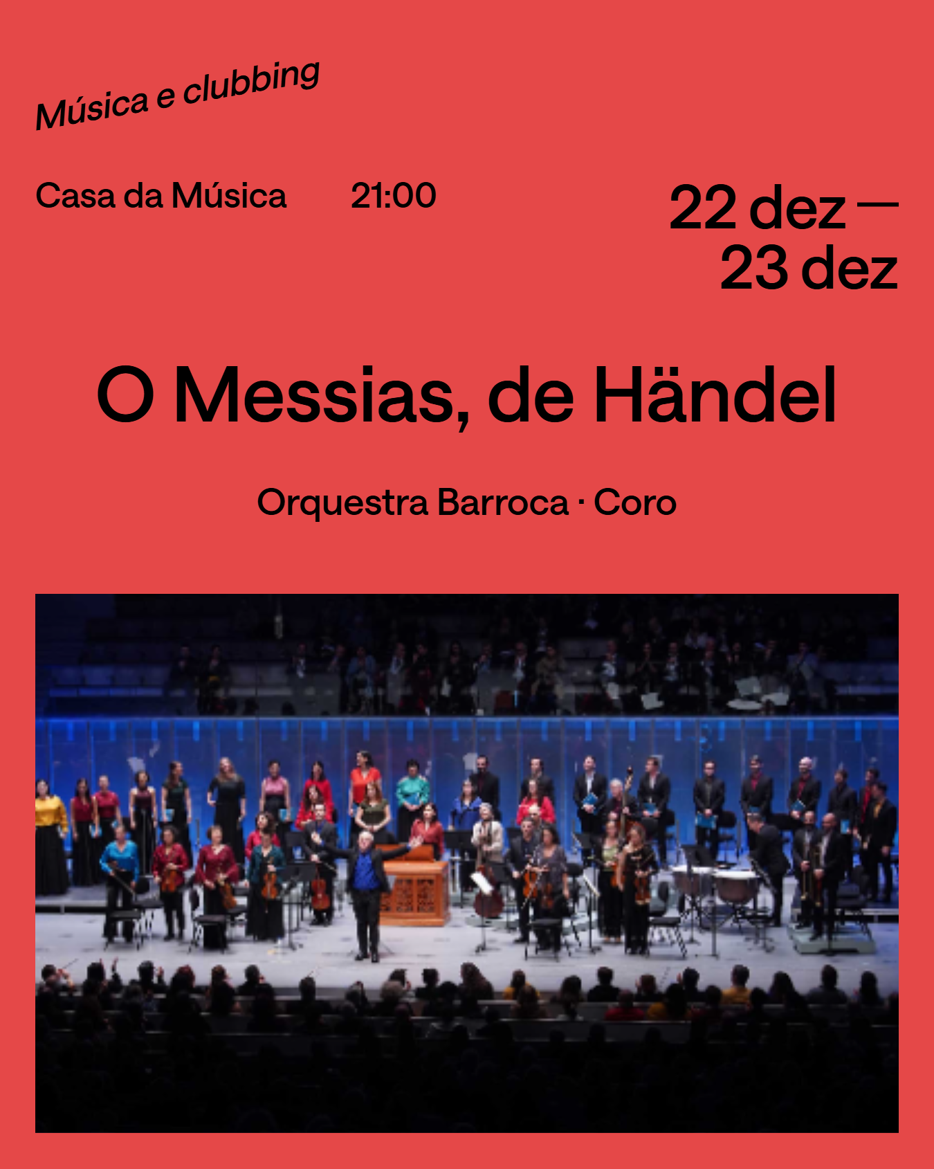 Concertos de Natal no Porto