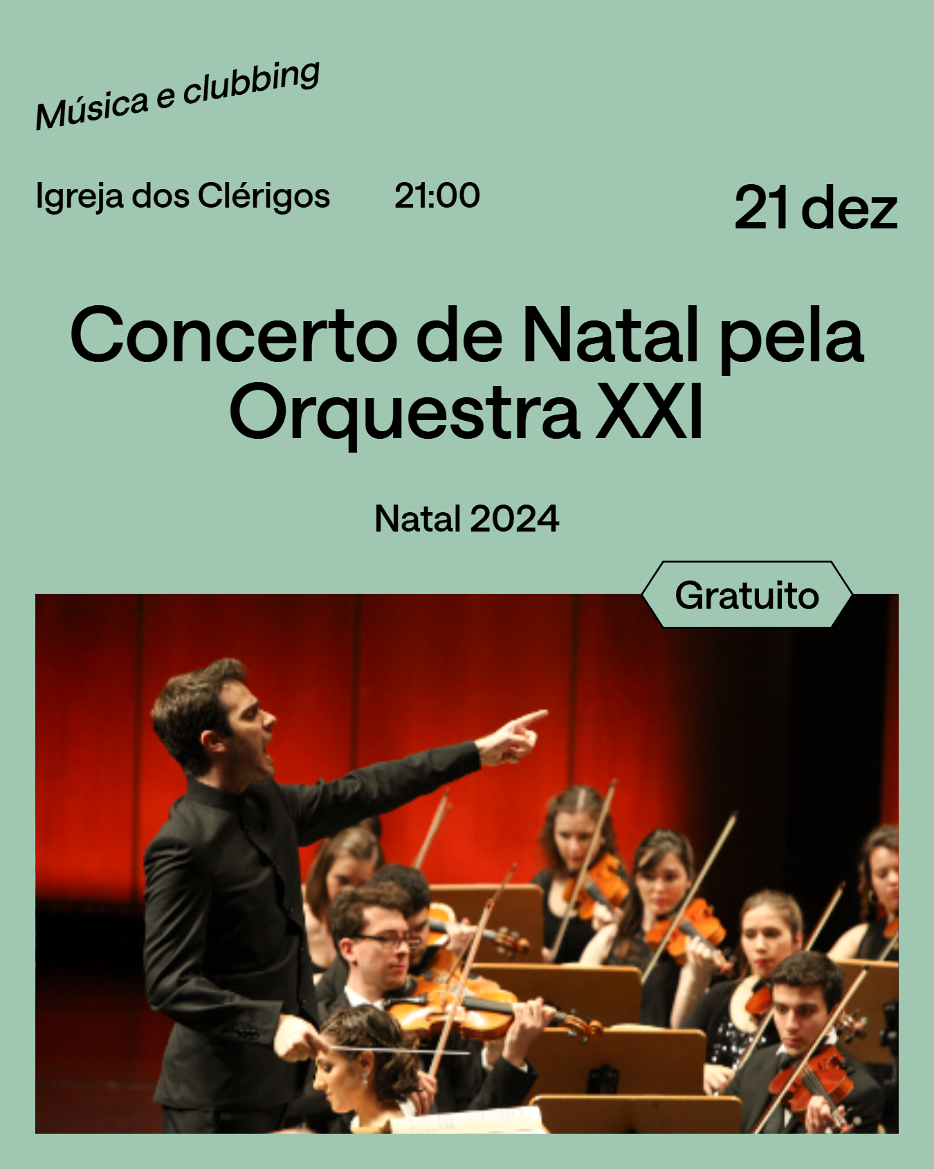 Concertos de Natal no Porto