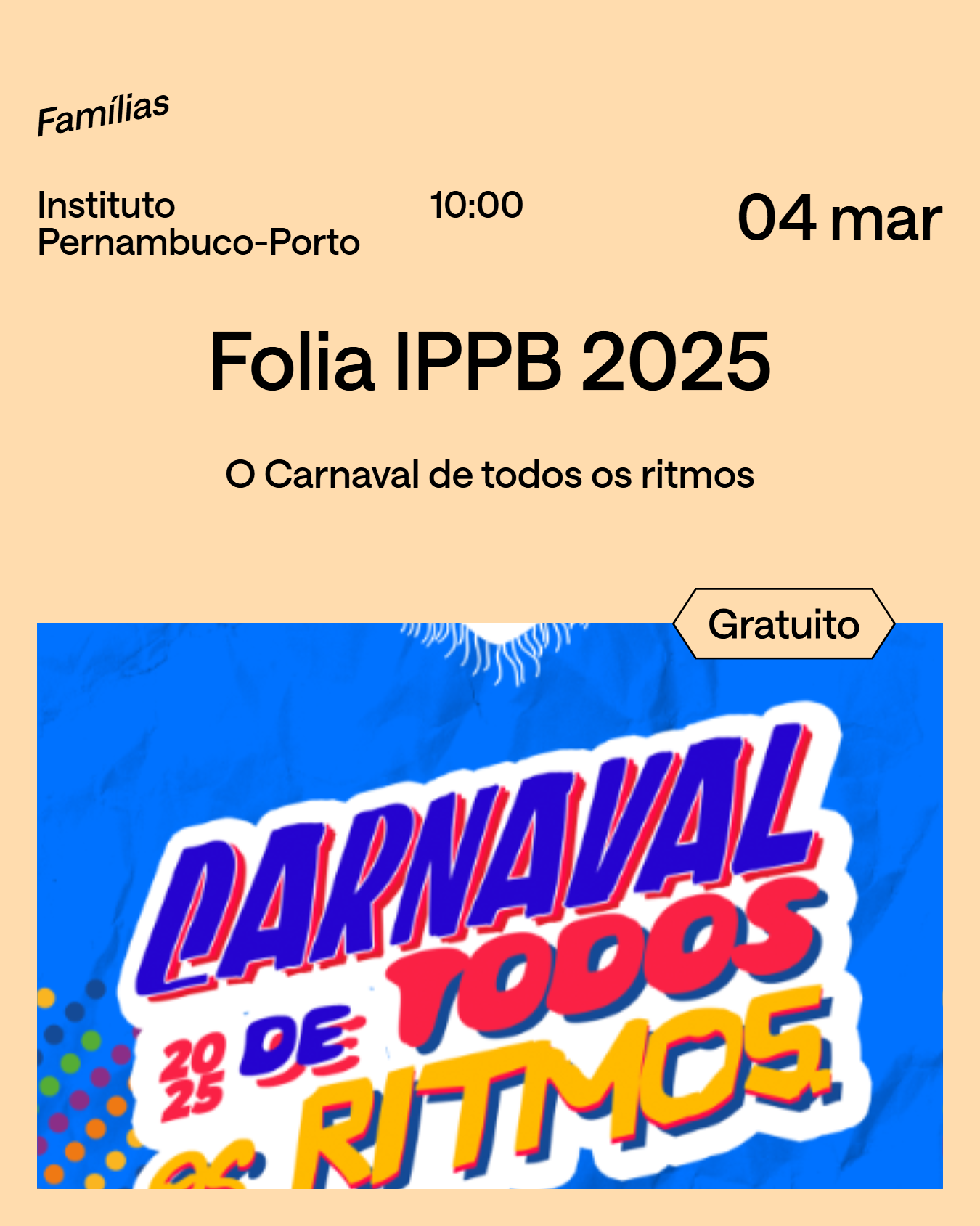 Carnaval no Porto 2025
