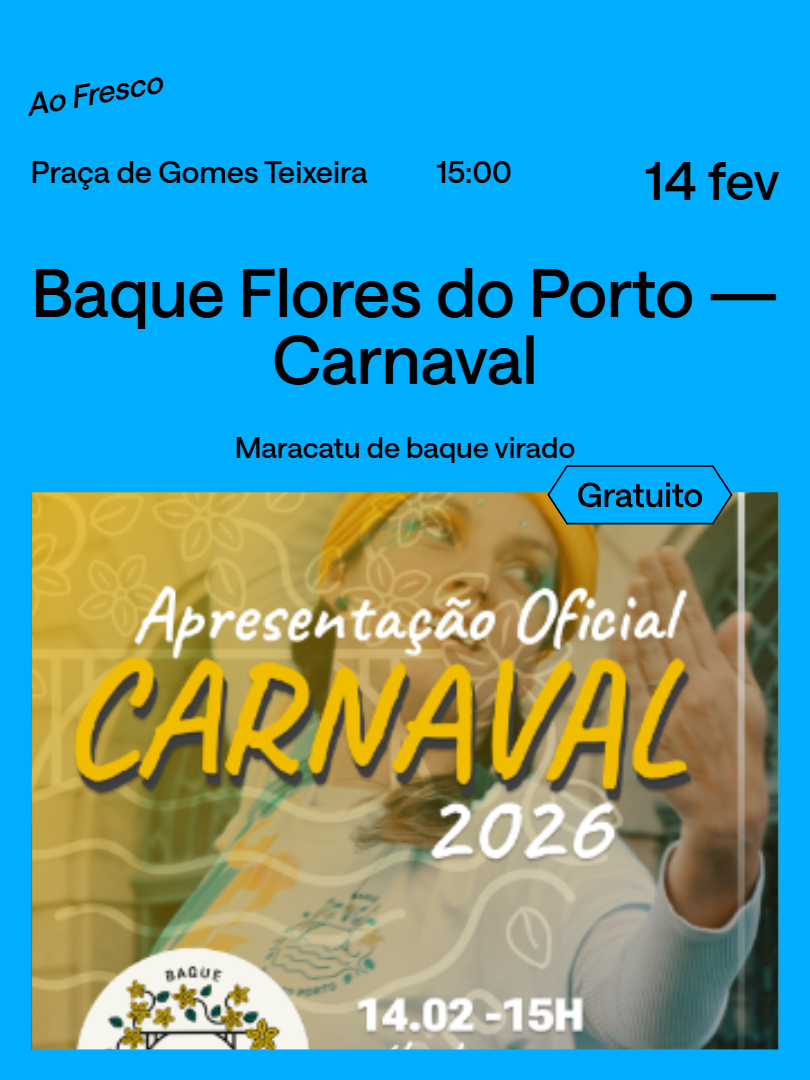 Carnaval no Porto 2026