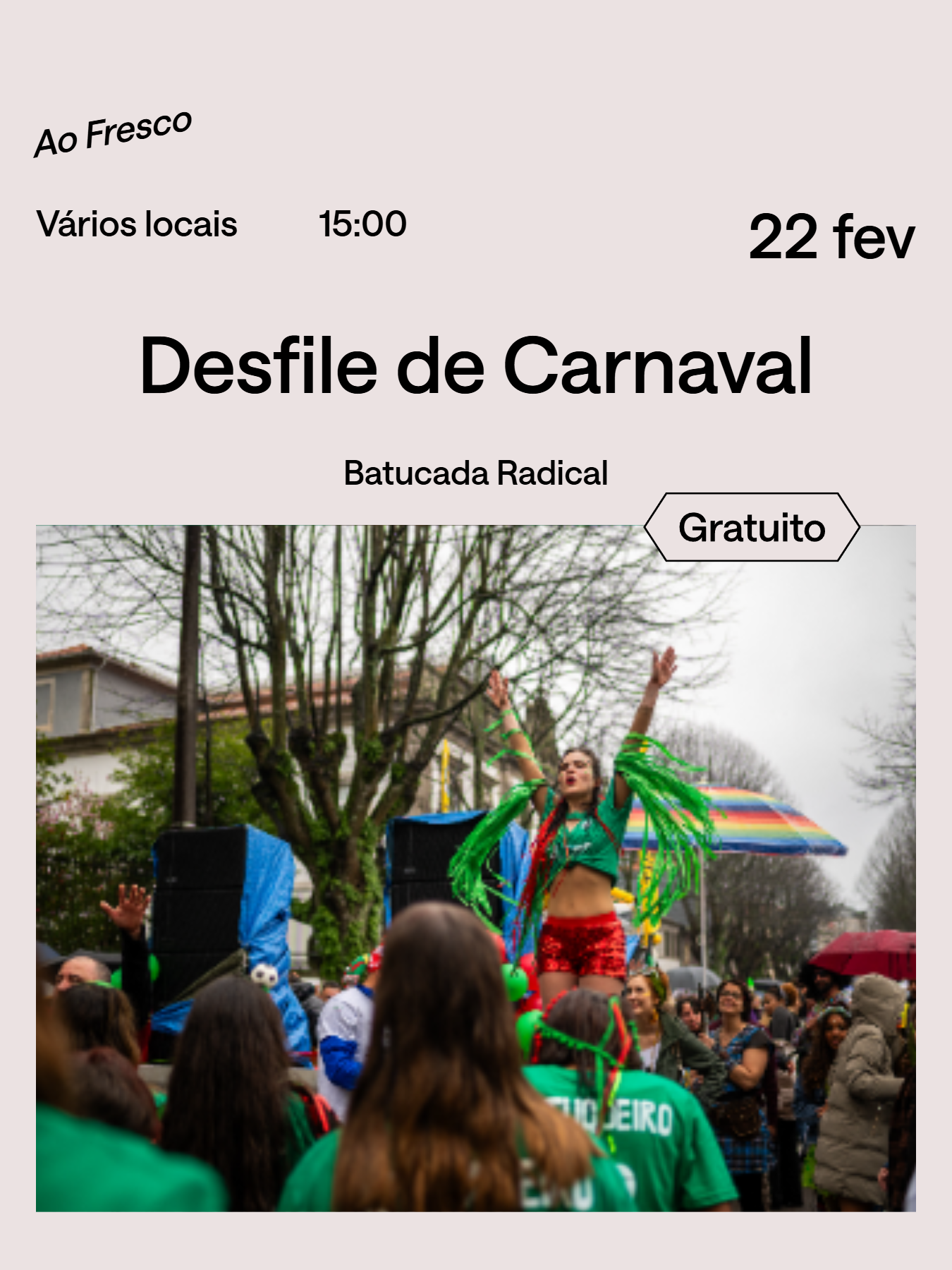 Carnaval no Porto 2026