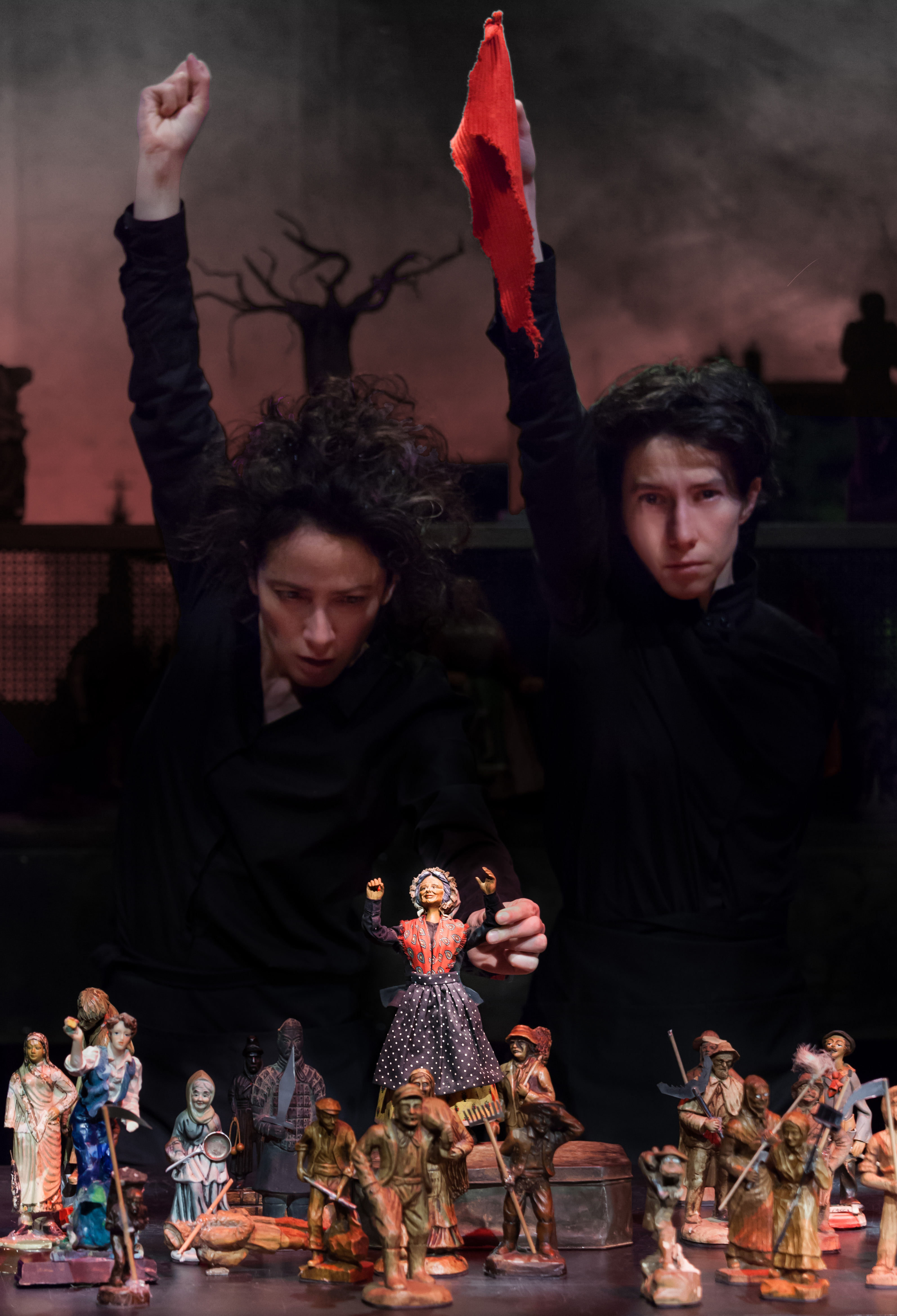 Os Miseráveis, da Compagnie Karyatides