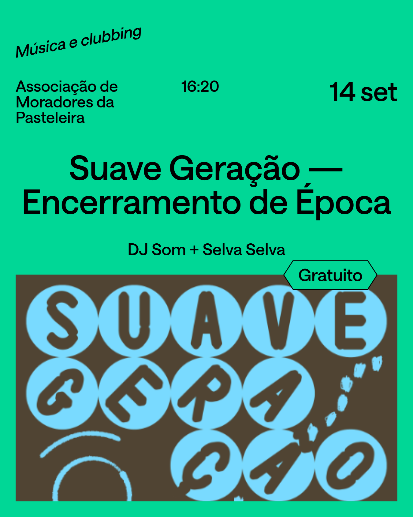 Encerramento de temporada do Suave Geração