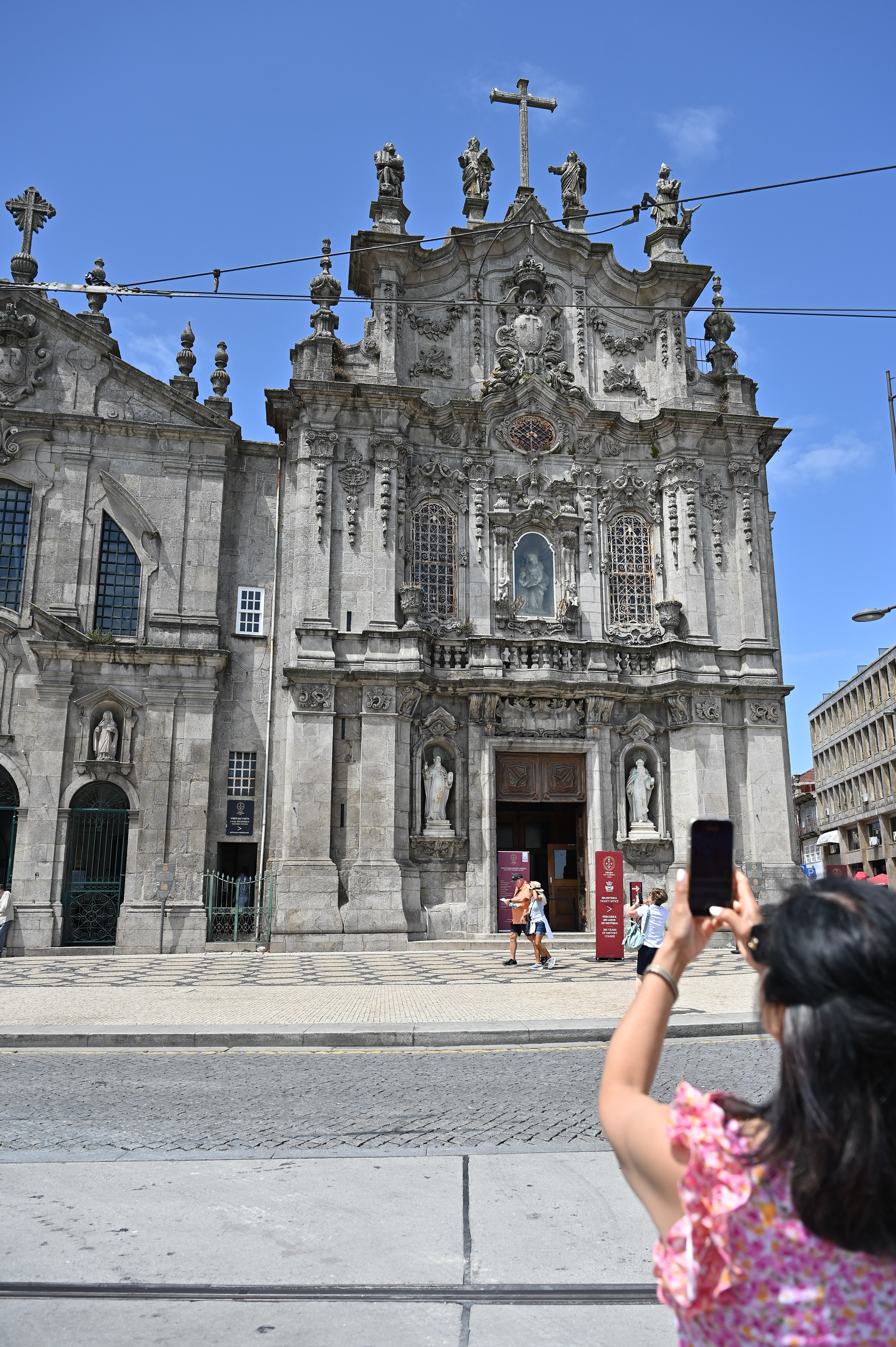 Portografia: Fachada da Igreja do Carmo