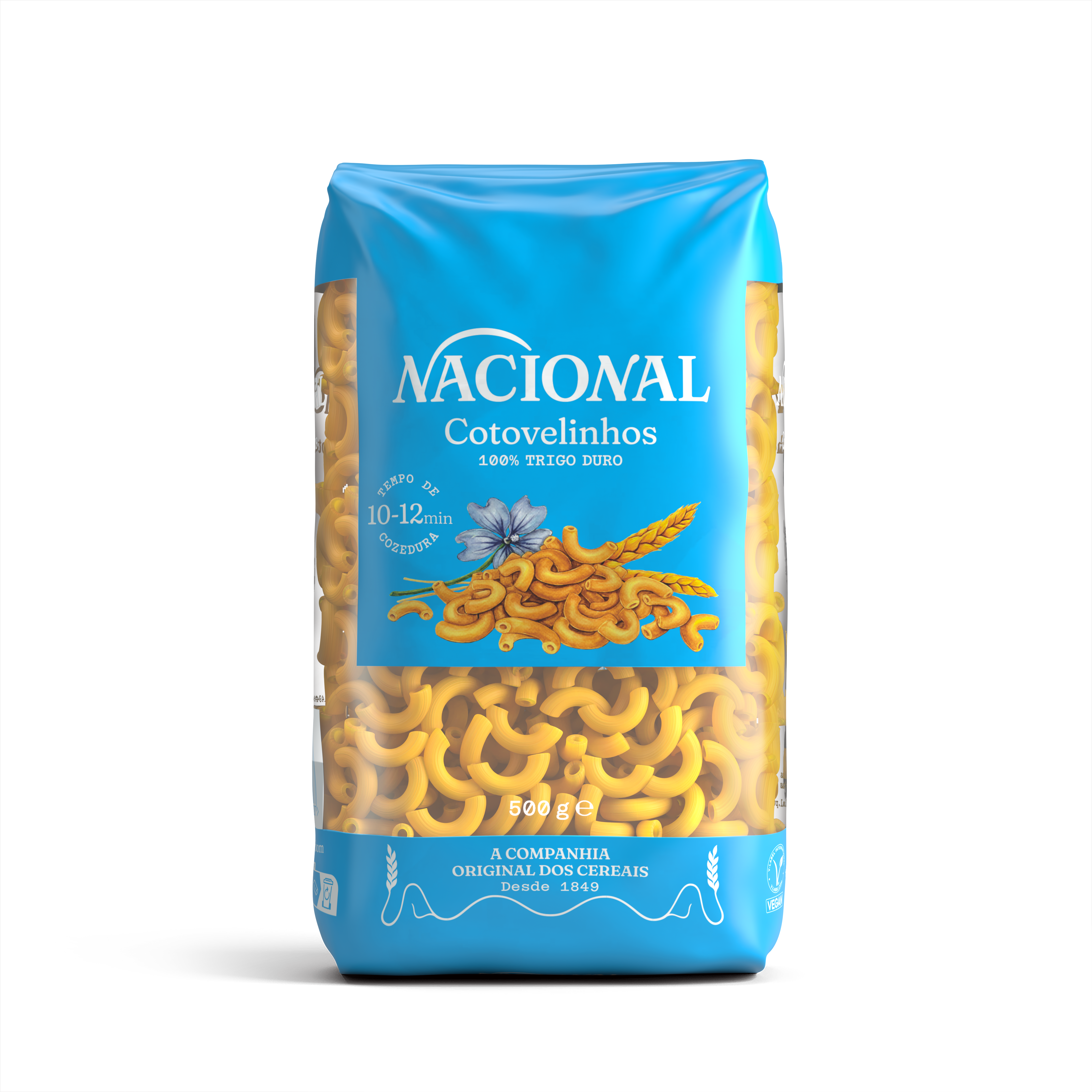 Cotovelinhos com chili e mozzarella